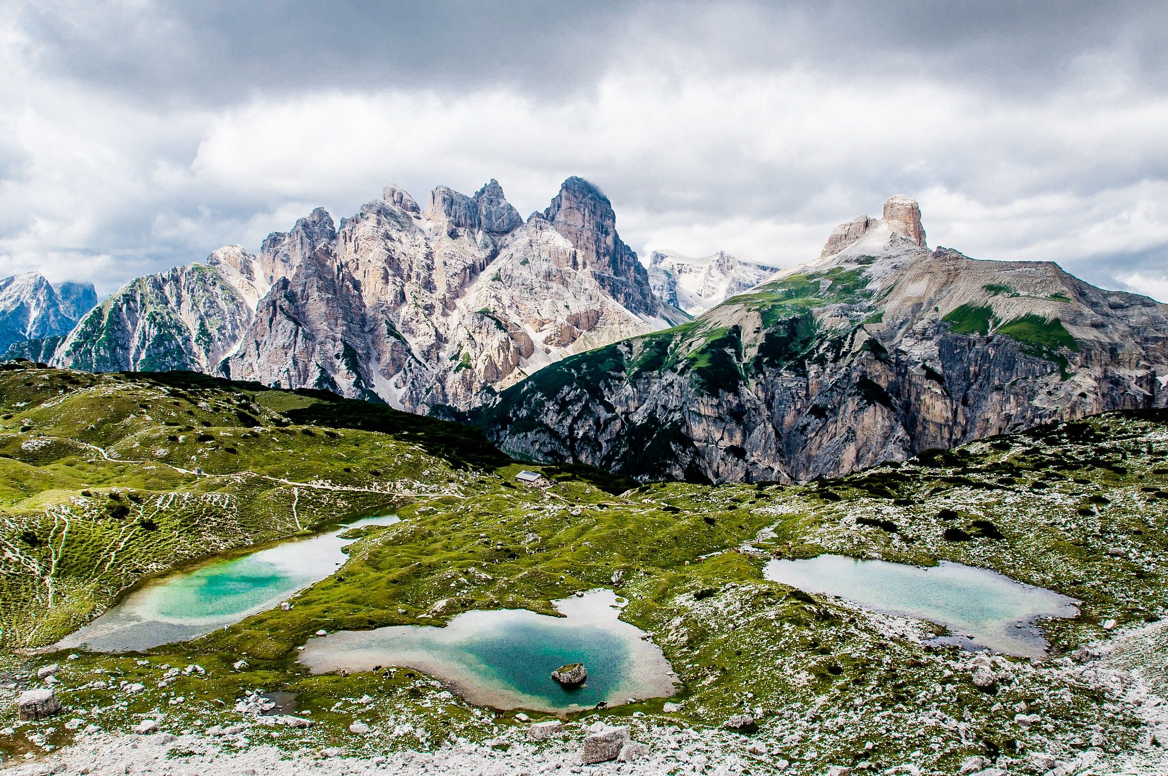 Guardando con gli occhi delle 3 cime di Lavaredo...