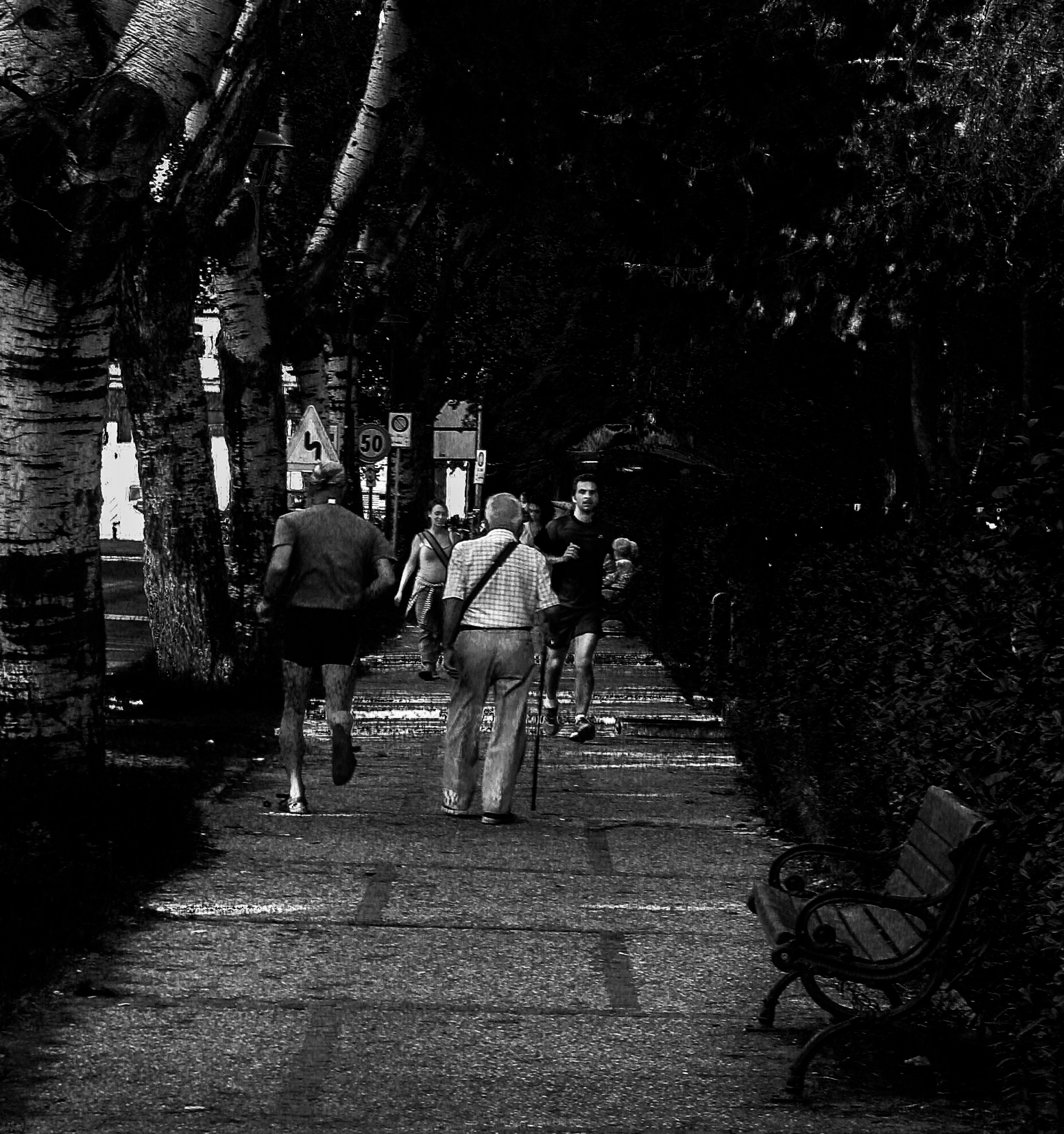 Le diverse velocità della vita.