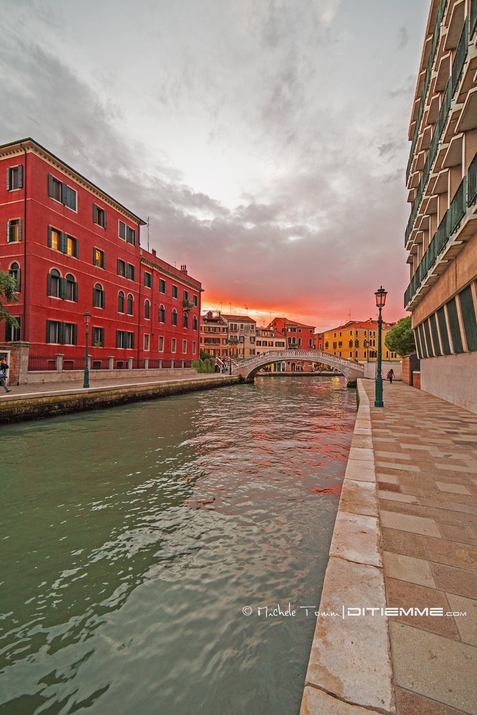 Venice at sunset