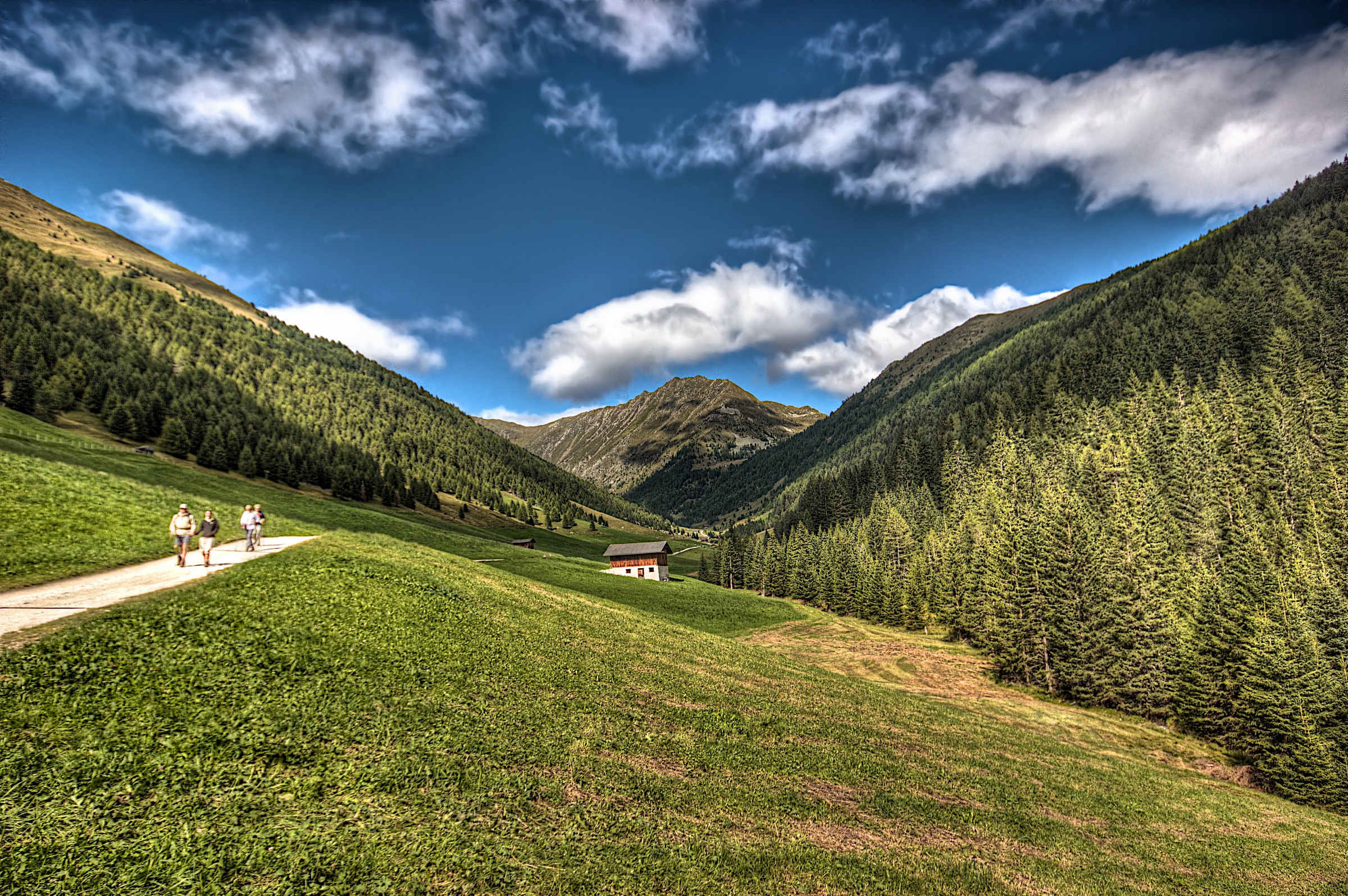 Qua sui monti con Annette