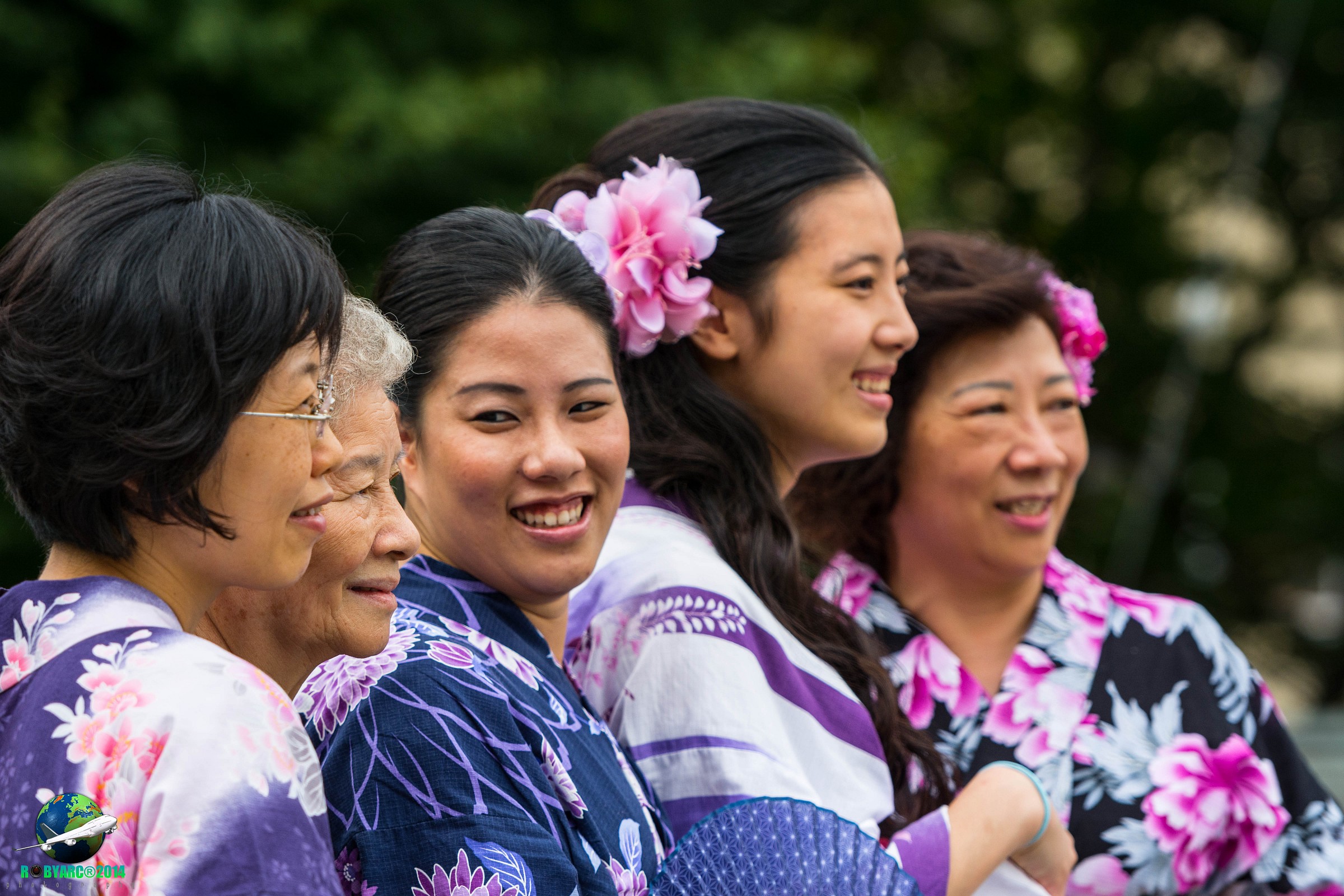 Koreane al Tempio di Kiyomizu-dera