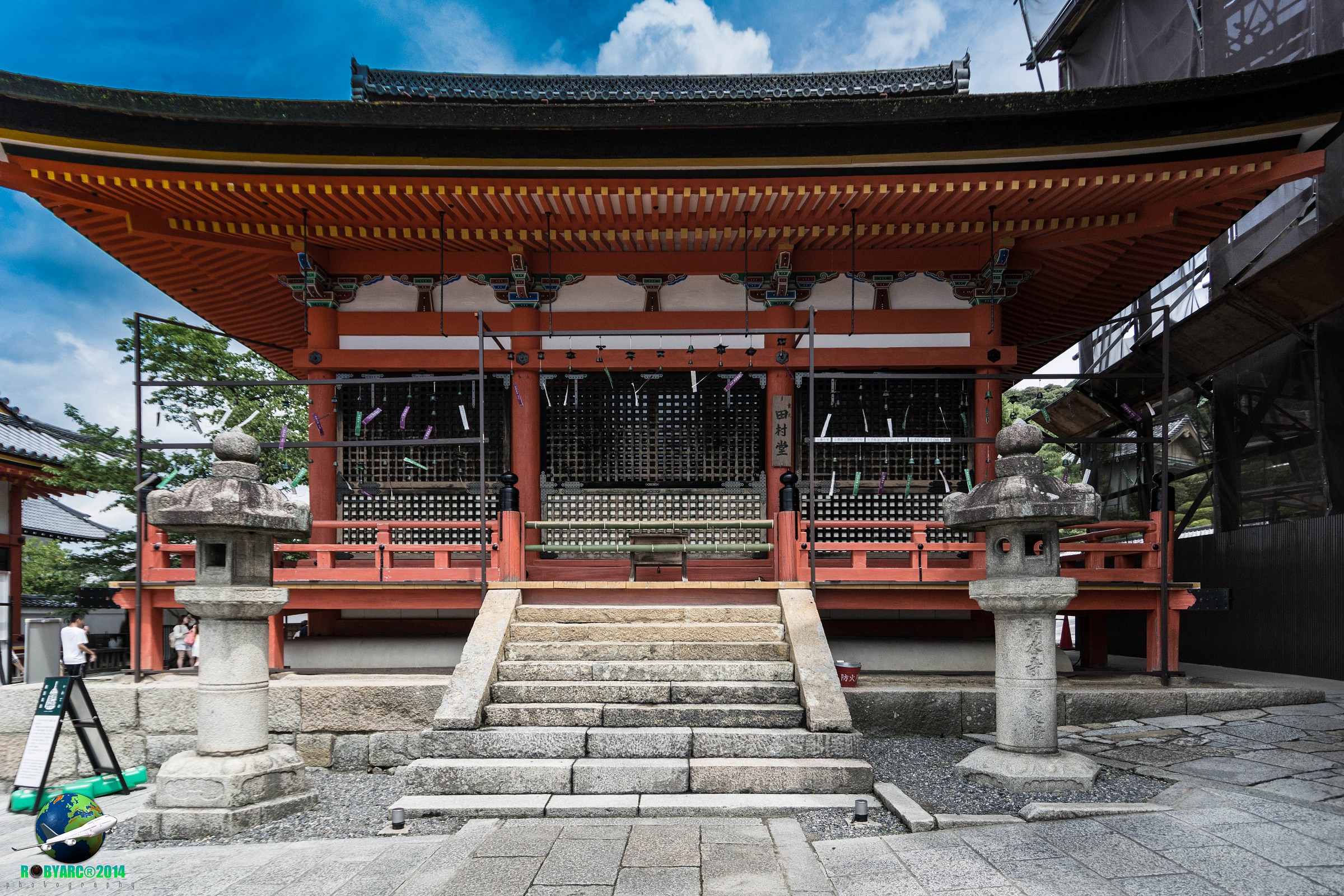 Qua e là nella zona del Kiyomizu-dera
