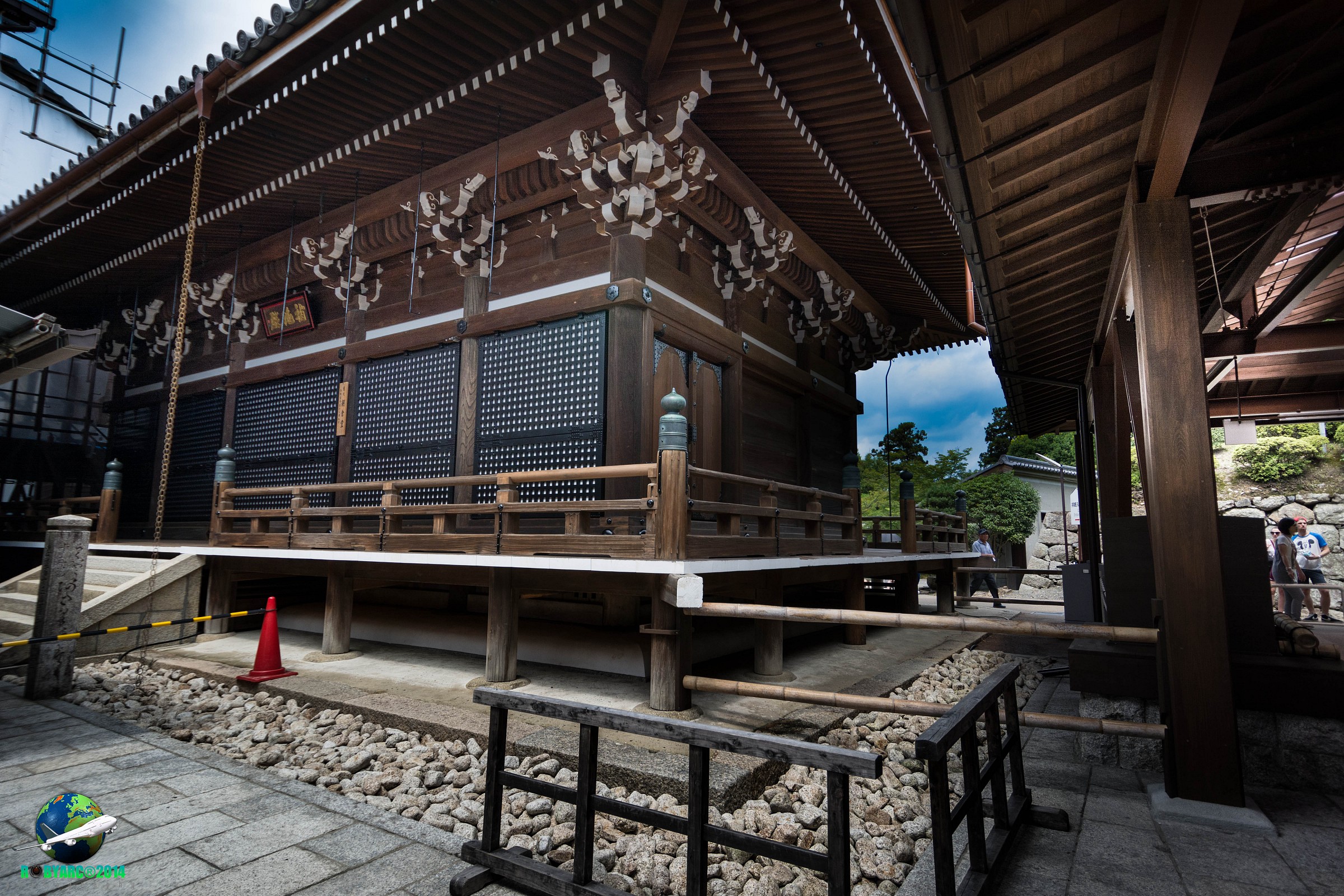 Qua e là nella zona del Kiyomizu-dera