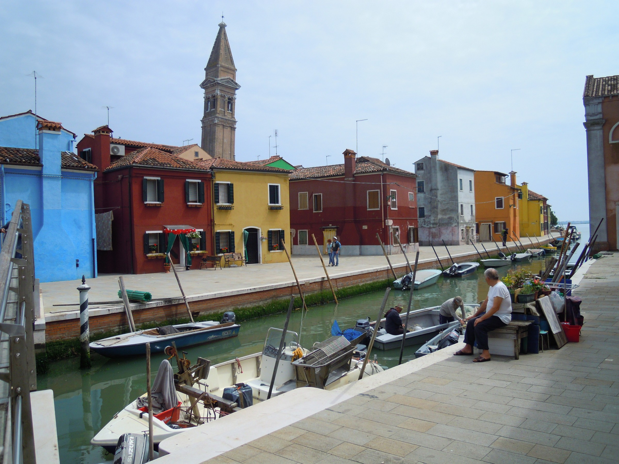 The colors of Burano