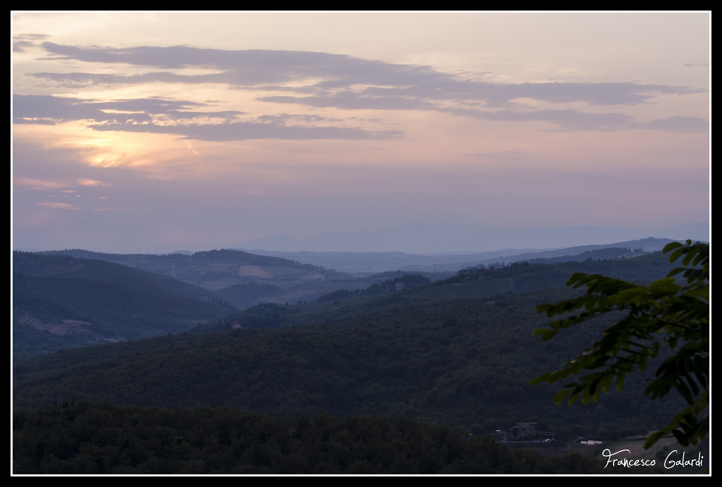 Tramonto Chiantigiano