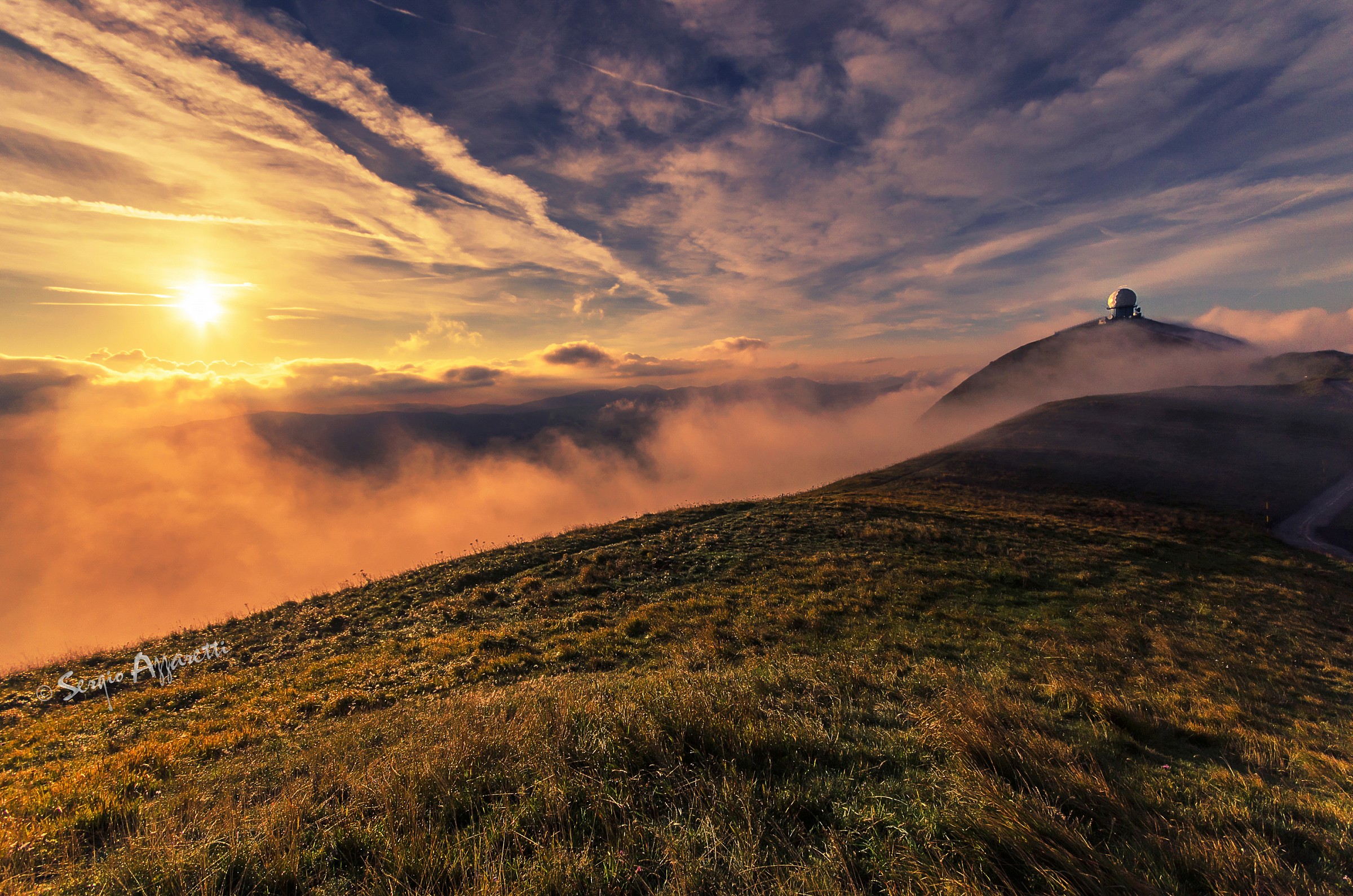 Sunrise on Mt Lesima (August 2014)