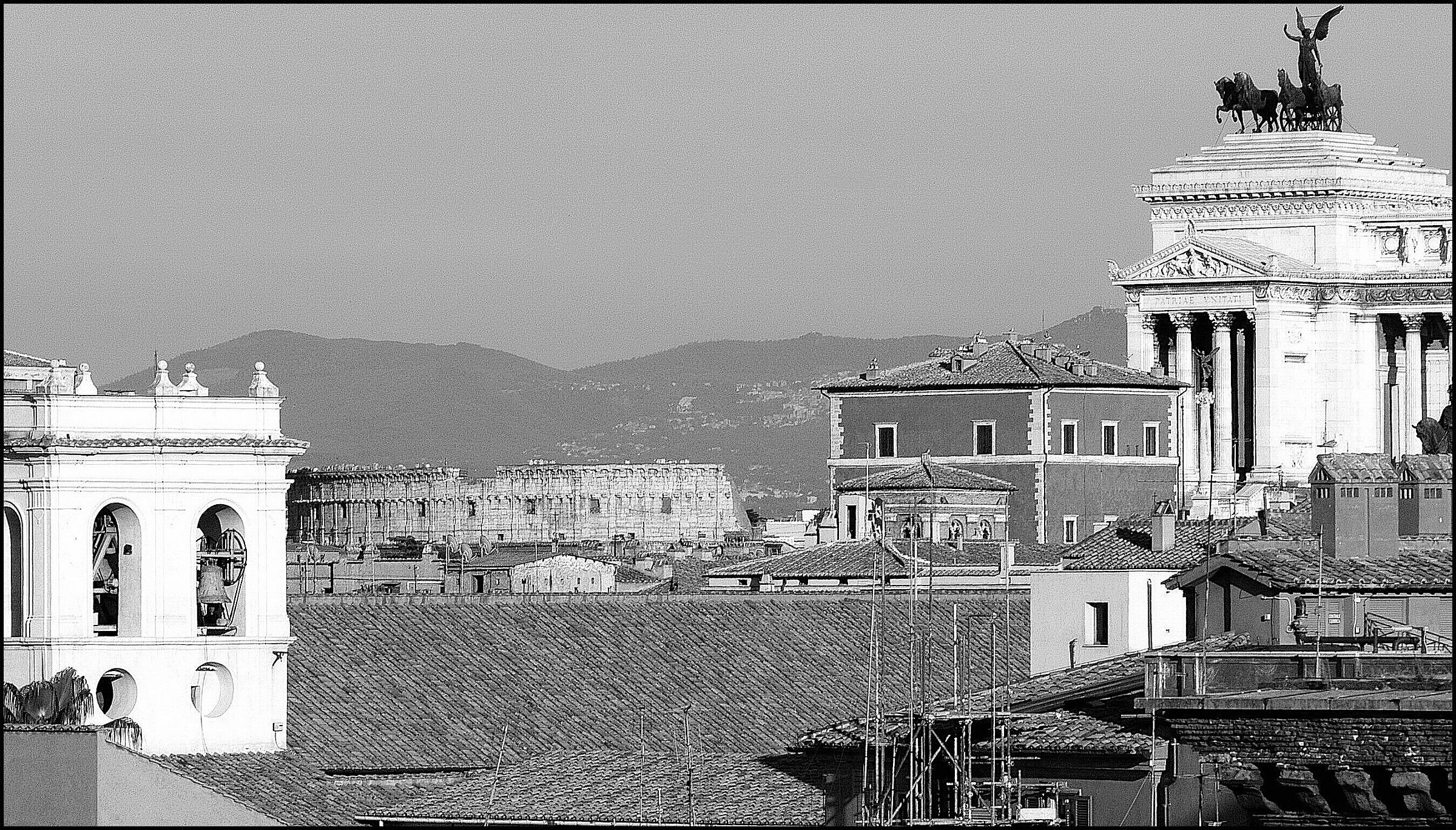 Rome, from the roof of the Palazzo Giustiniani