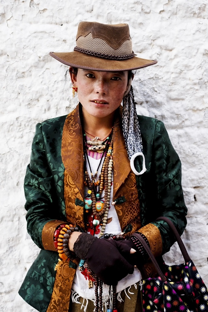Woman in Lhasa