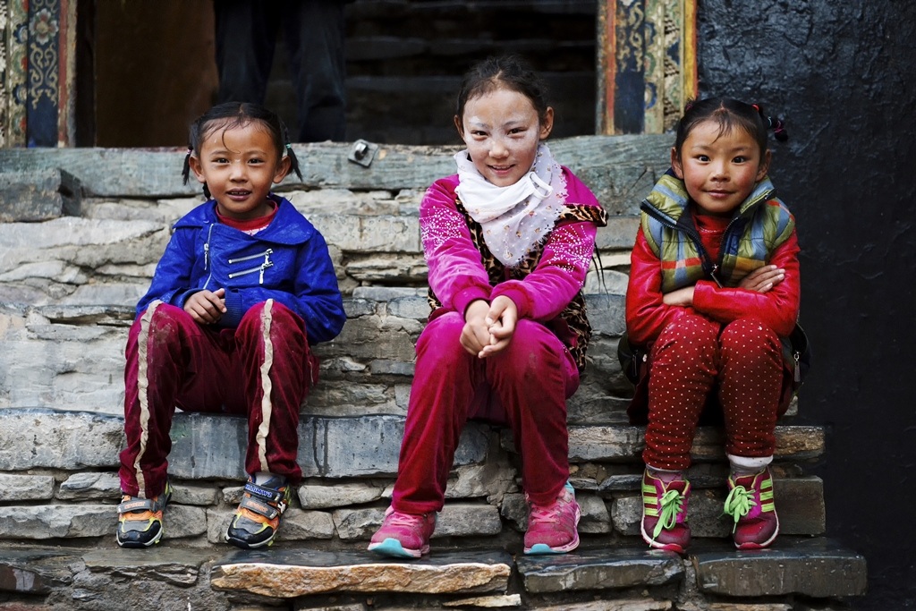 Tibet children
