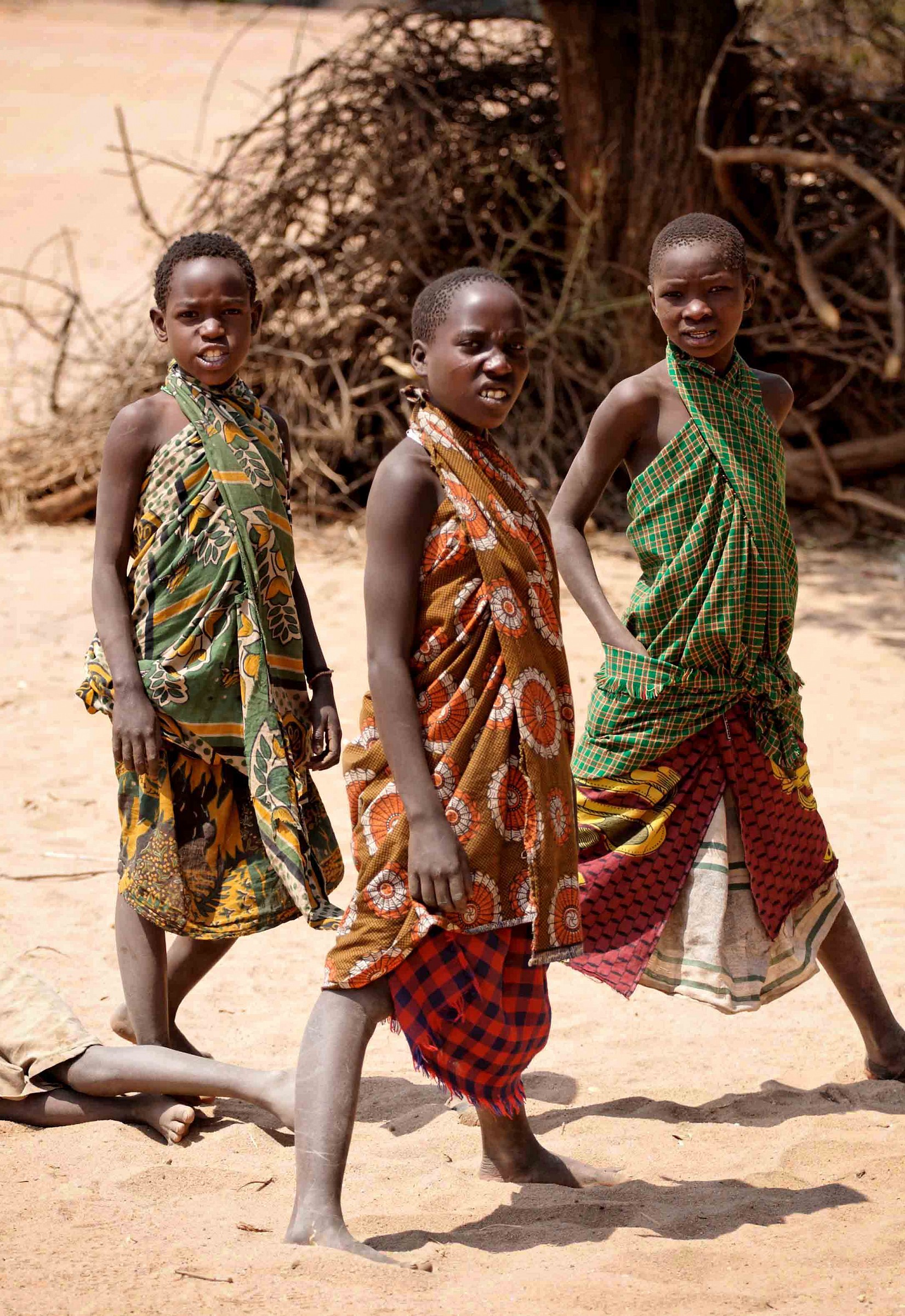 Piccole guerriere Hadzabe