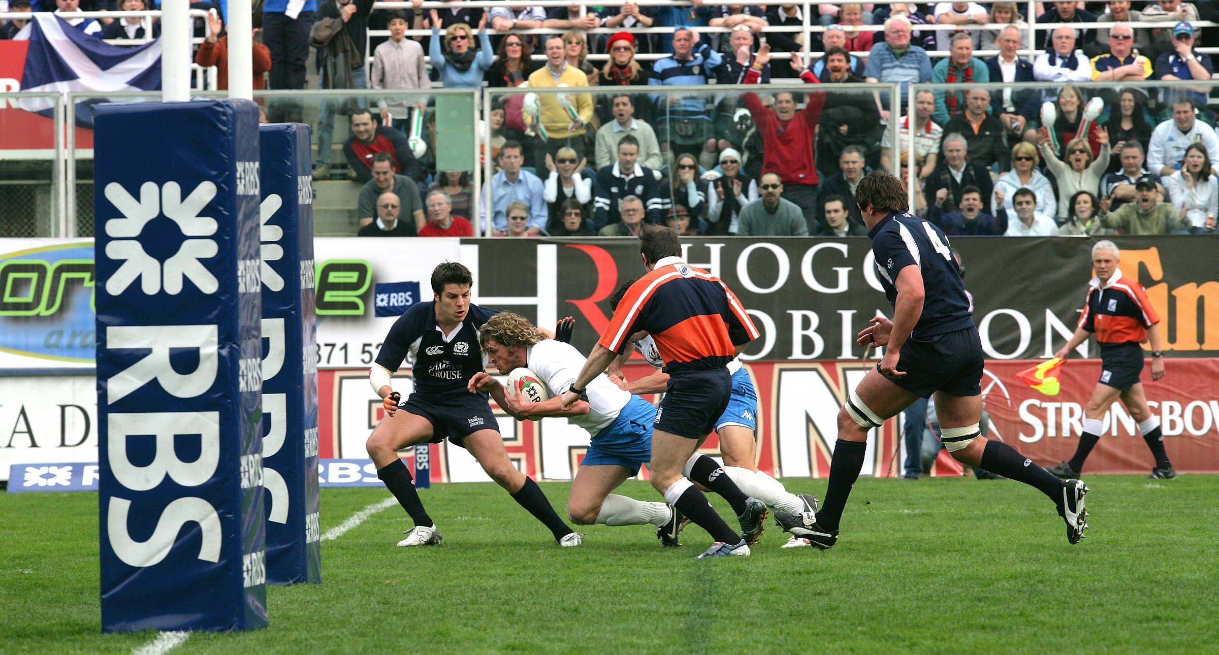 Rugby: due secondi alla meta