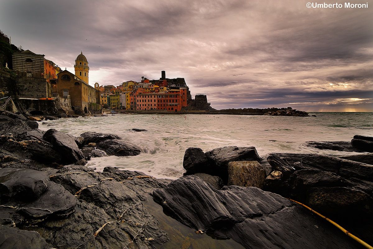 Vernazza in winter