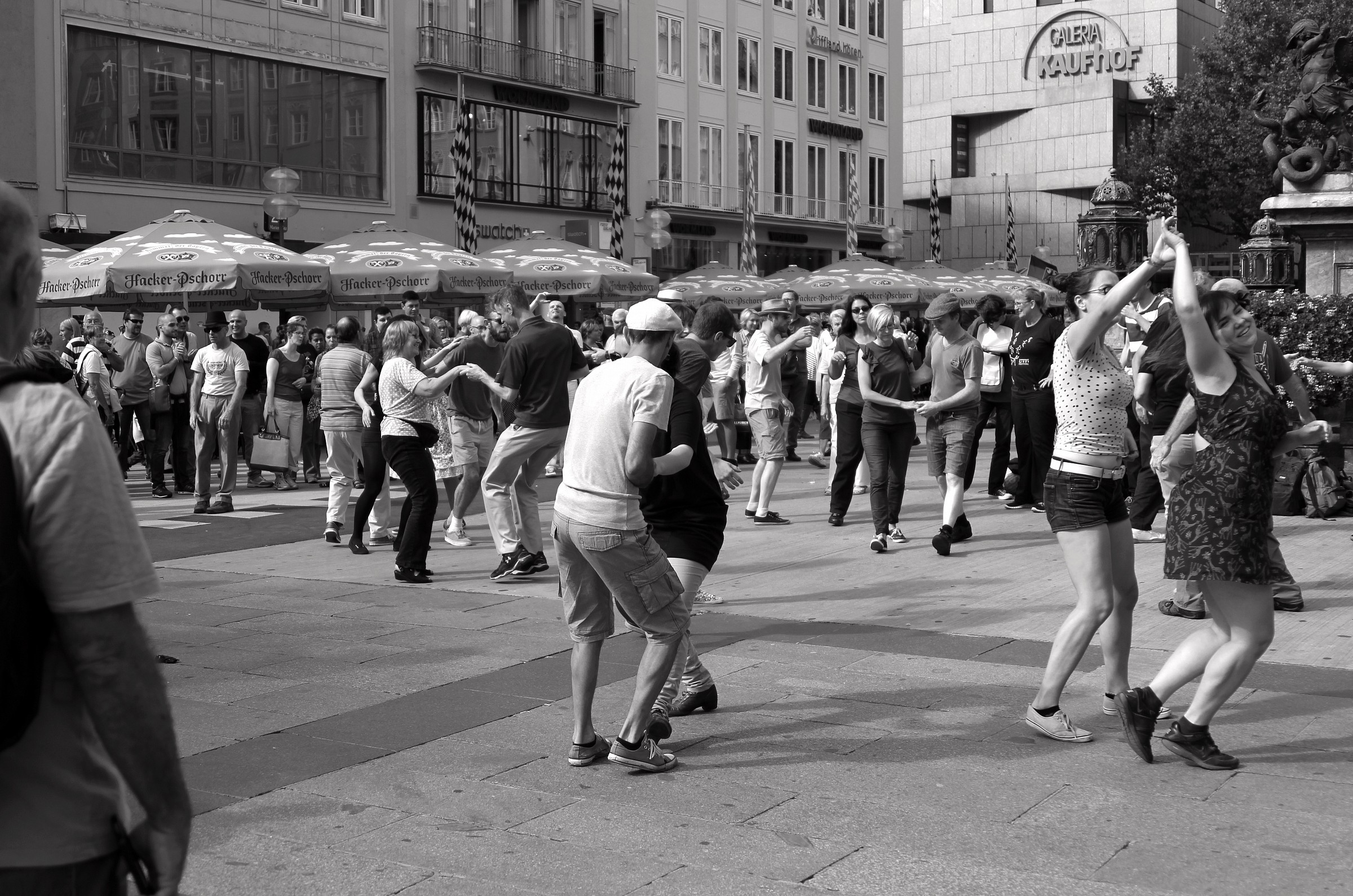 Dancing in the street