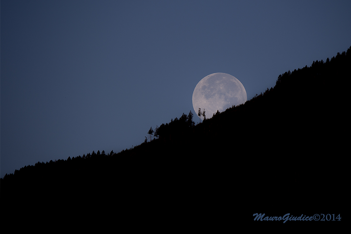 Tramonto della Luna #luna #moon #mond