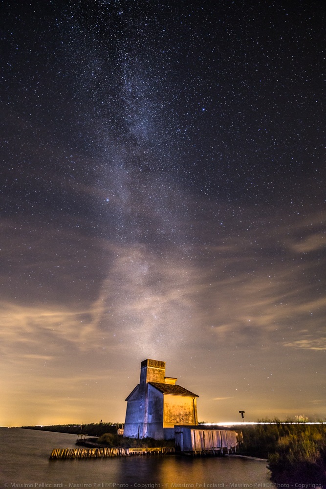 The Milky Way in smoke!