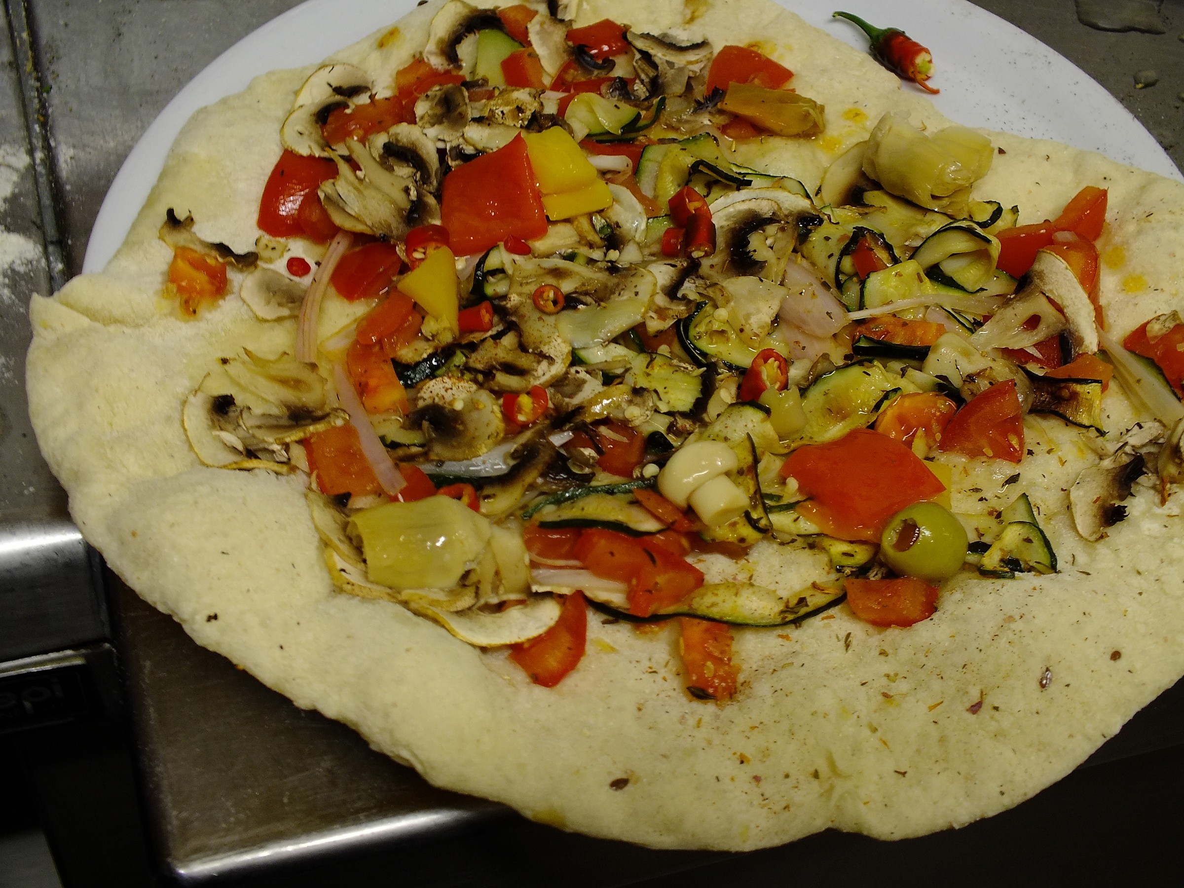 pizza veg