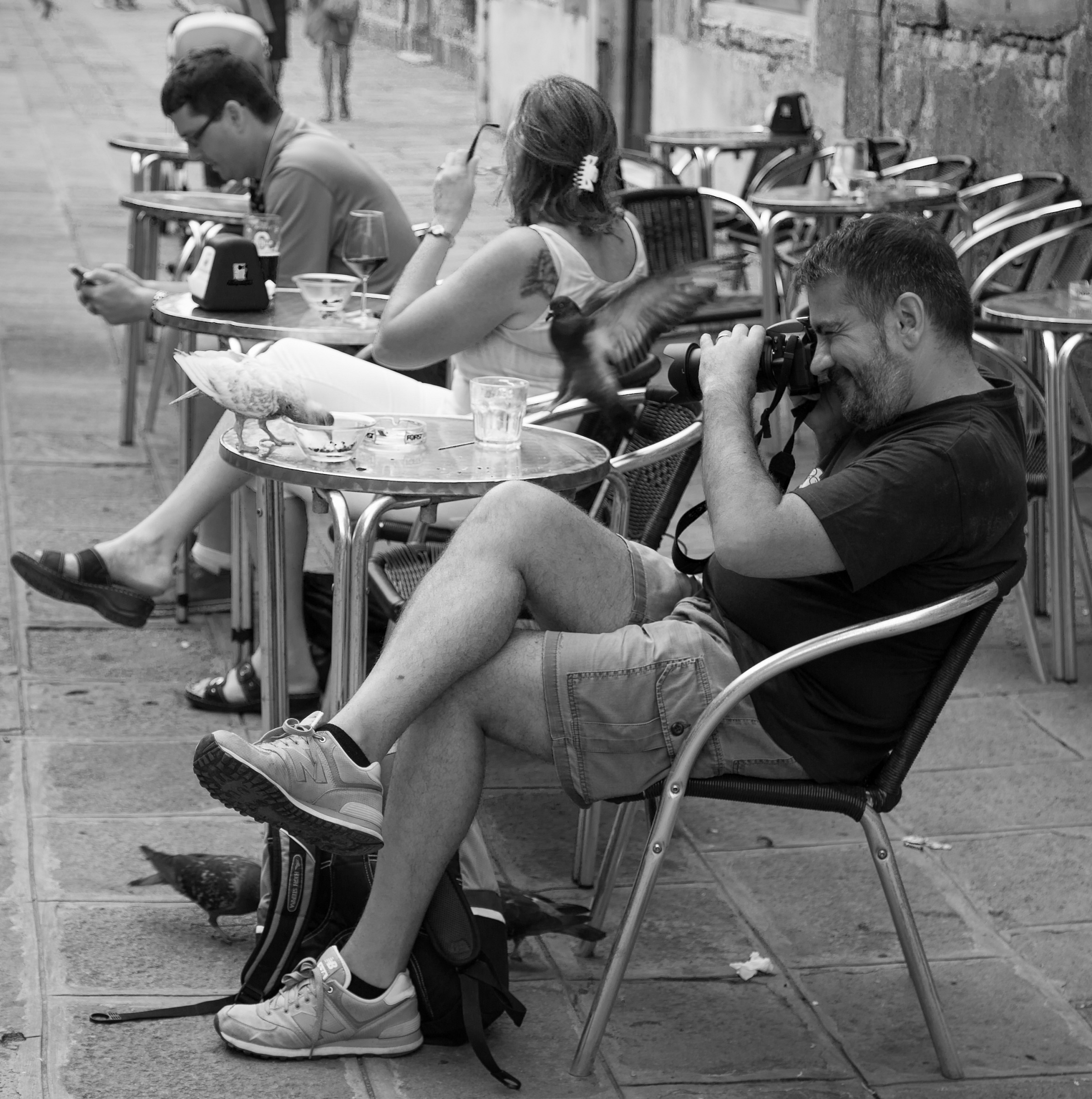 Caccia fotografica con spitz e patatine...