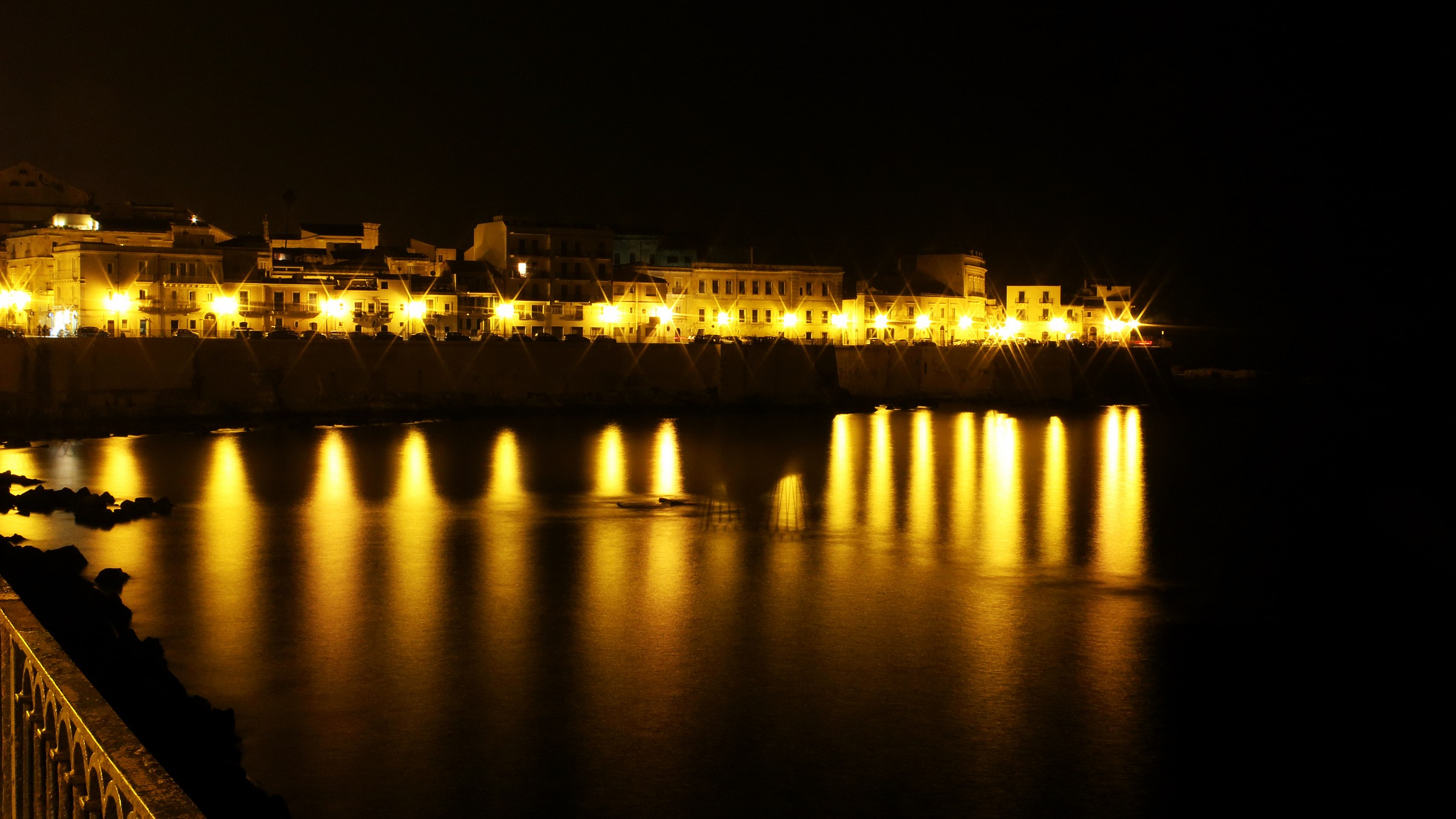 The balcony in Ortigia
