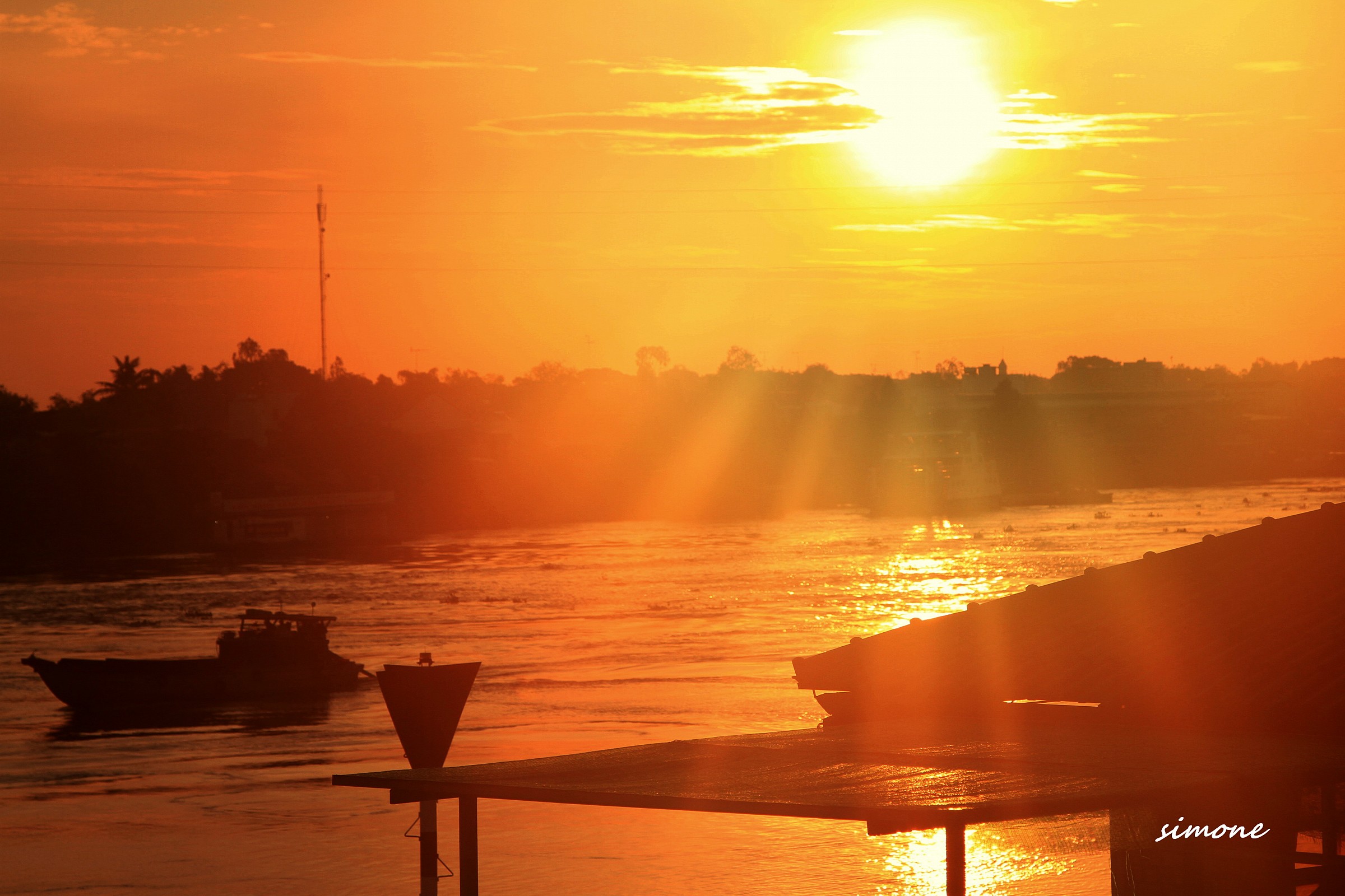 Sunrise on the Mekong