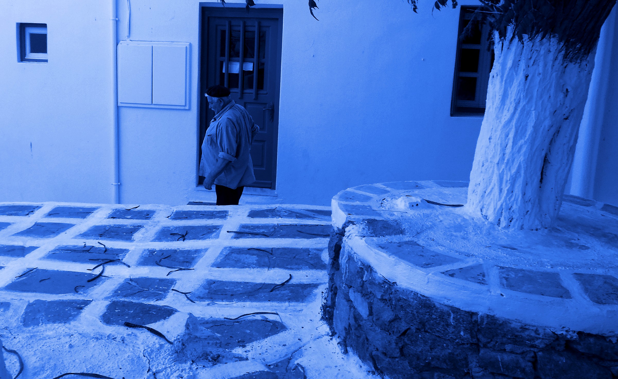 Mykonos-anziano del luogo-