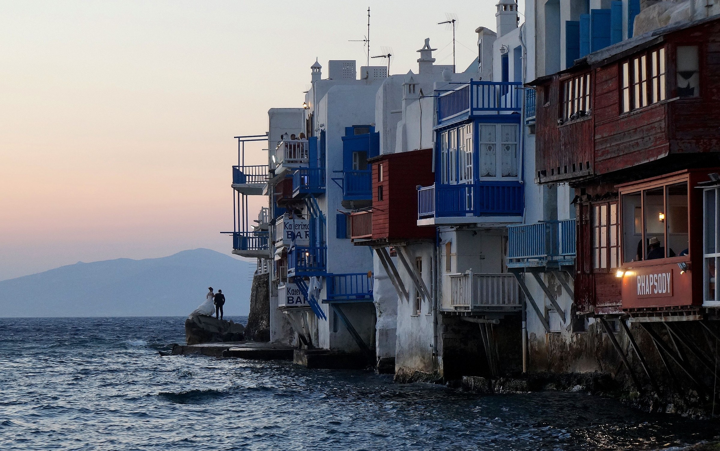 Mykonos island-in-married