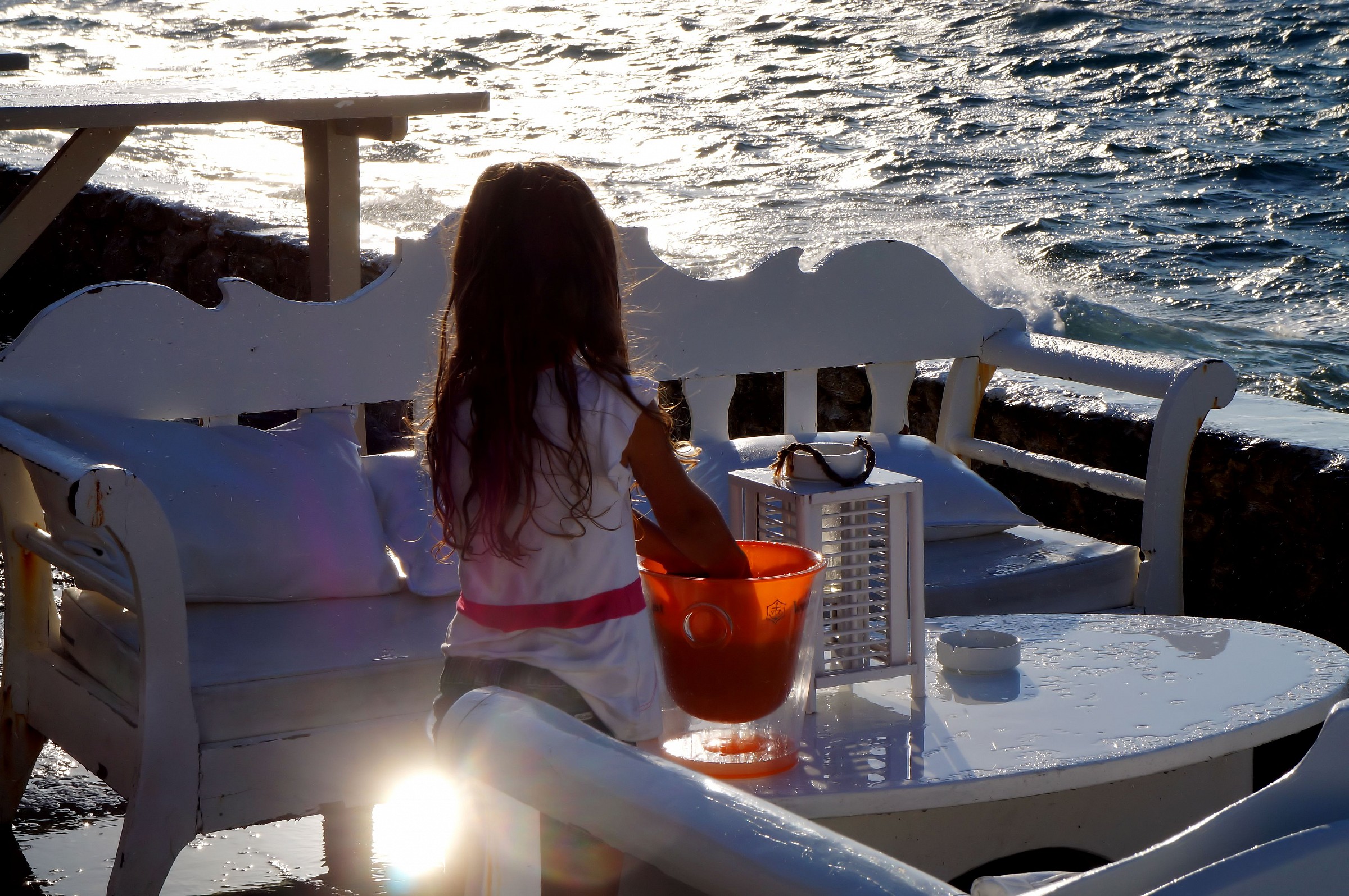 Mykonos-ristorante sul mare-