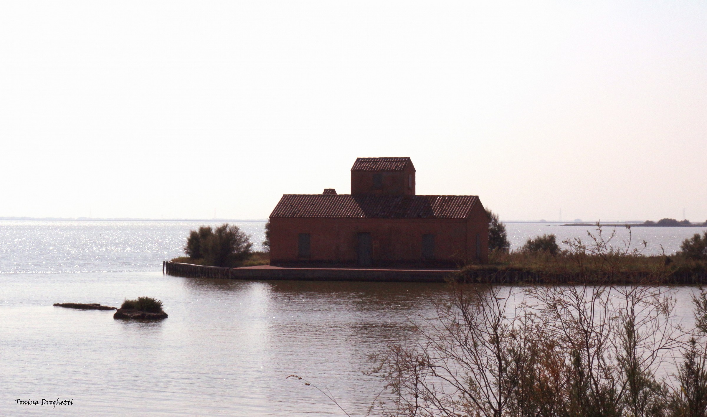 Casone Donnabona, Valli di Comacchio