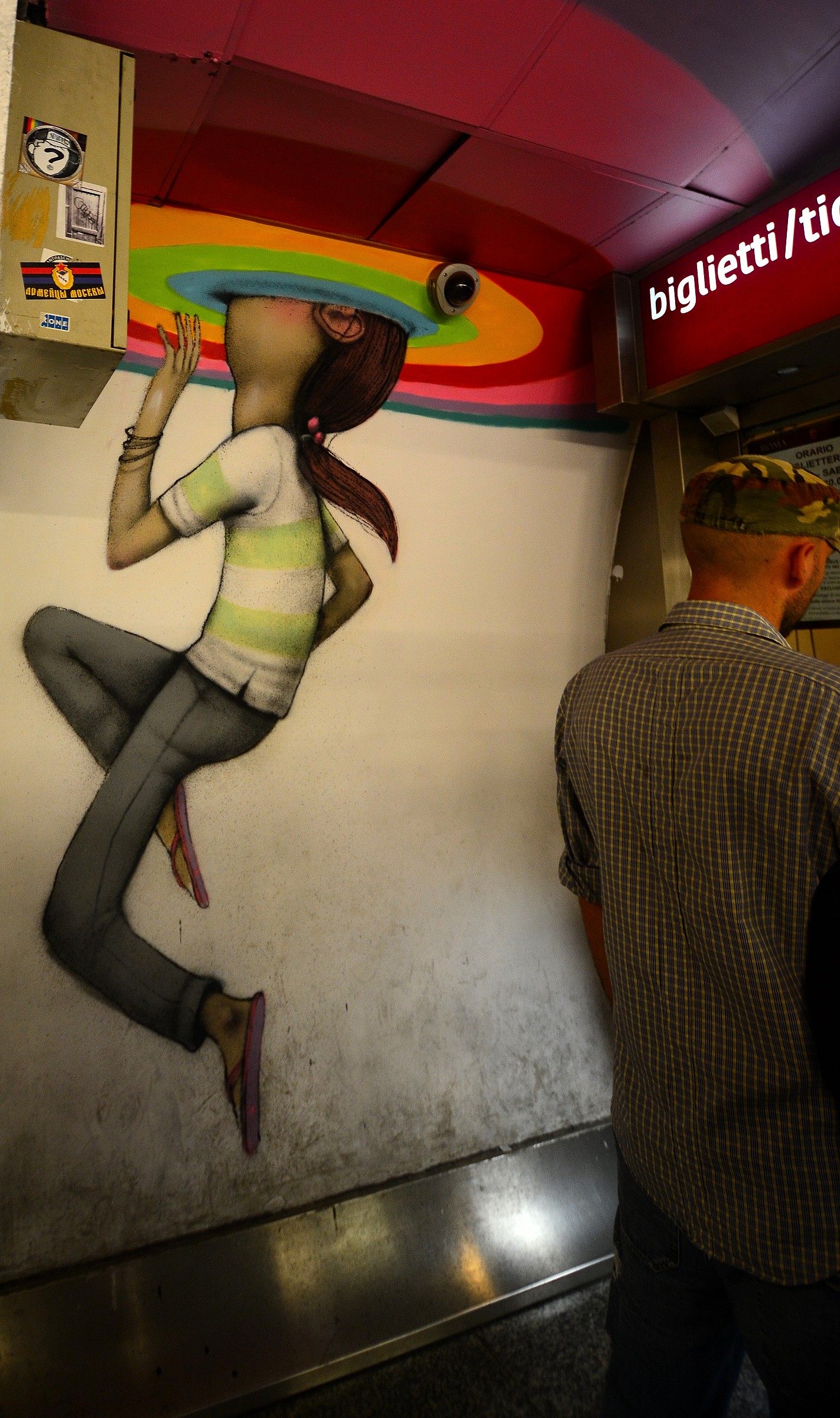 Rome, Piazza di Spagna metro