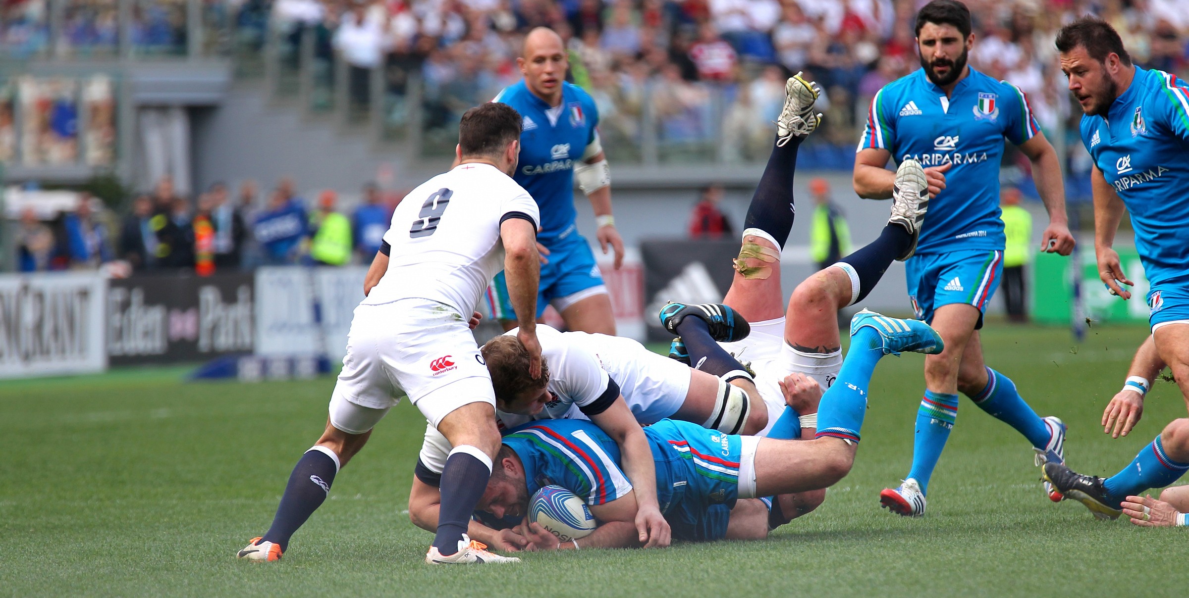 Rugby. 6 Nazioni 2014. Italia vs Inghilterra