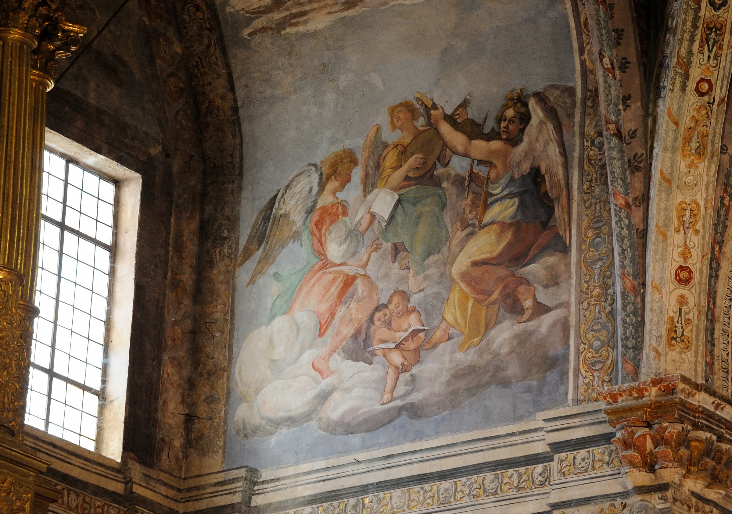 Affresco alla finestra