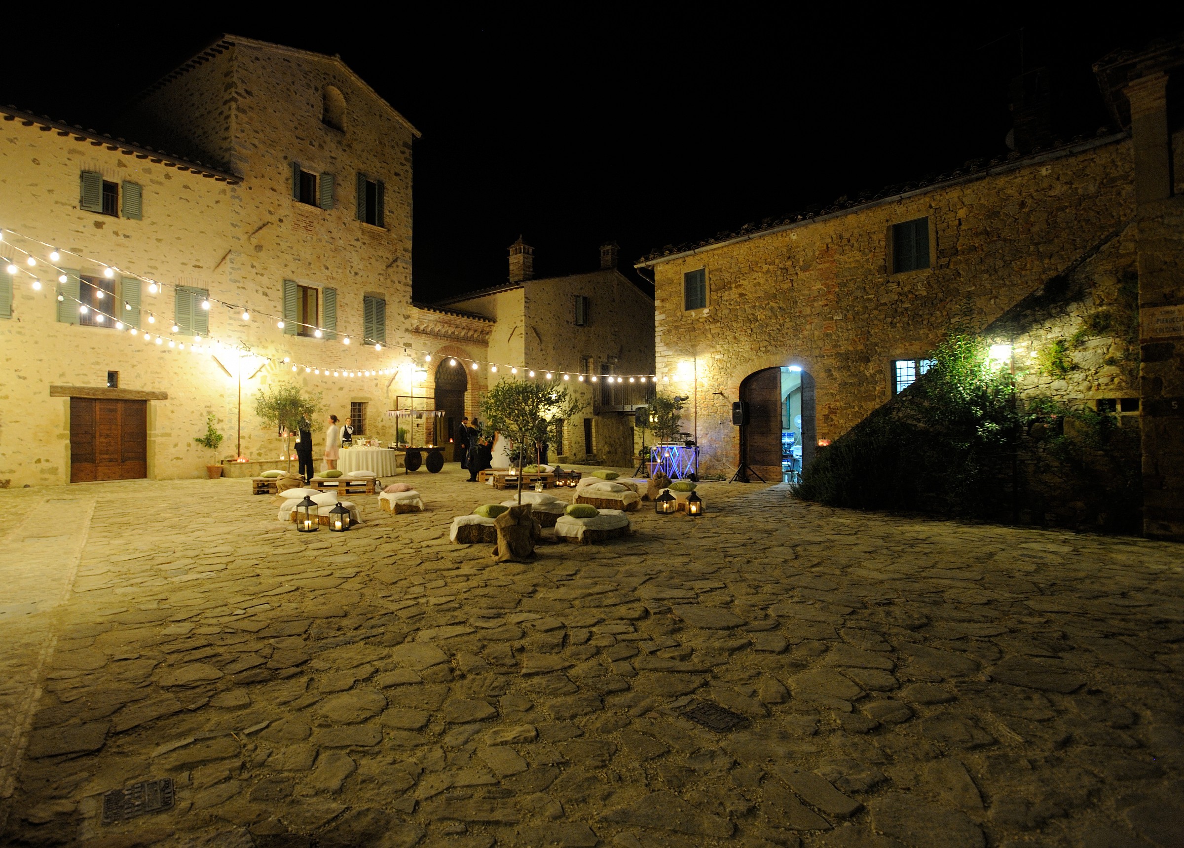 Festa in cortile