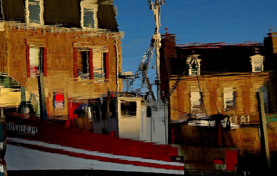 Immagini riflesse al Porto di Paimpol 2