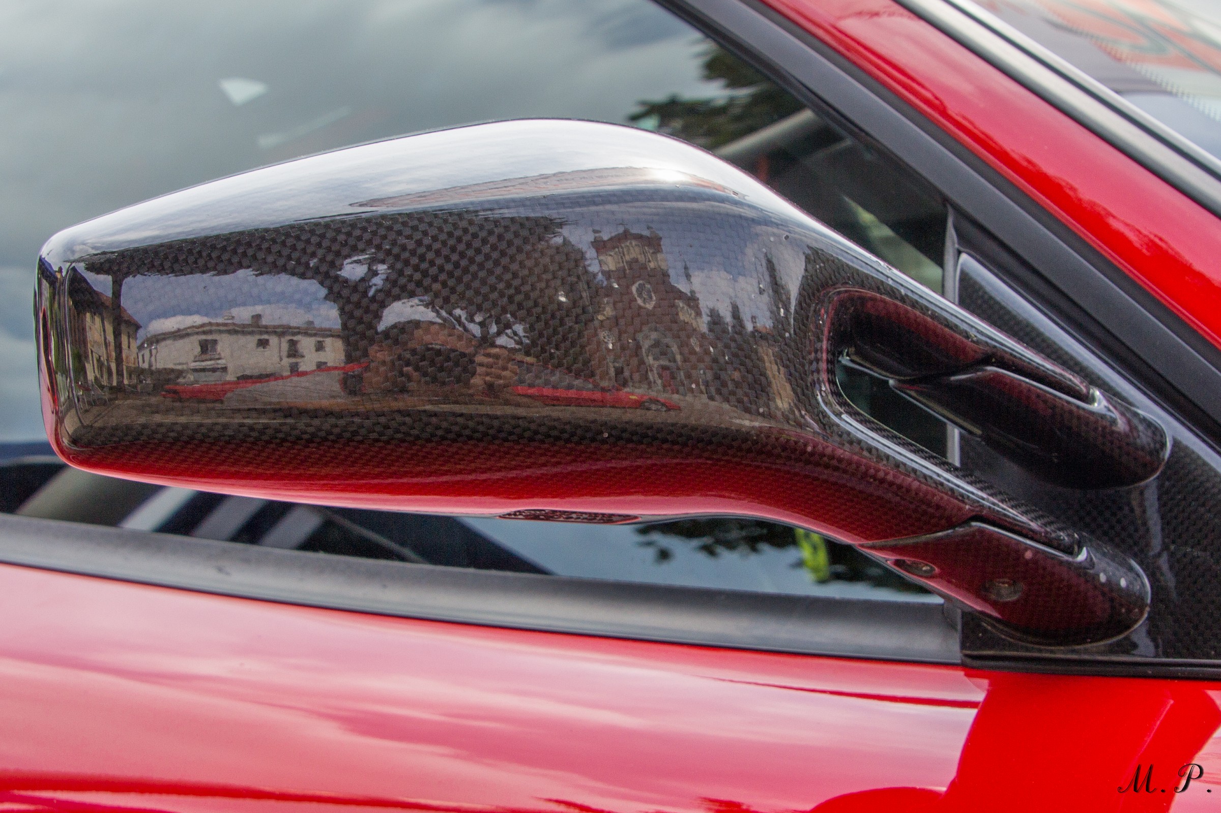 The mirror on the contrary