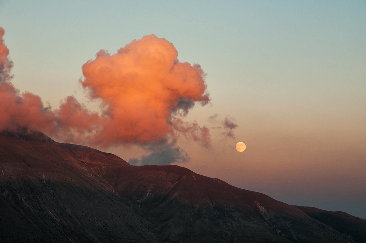 Castelluccio on the moon