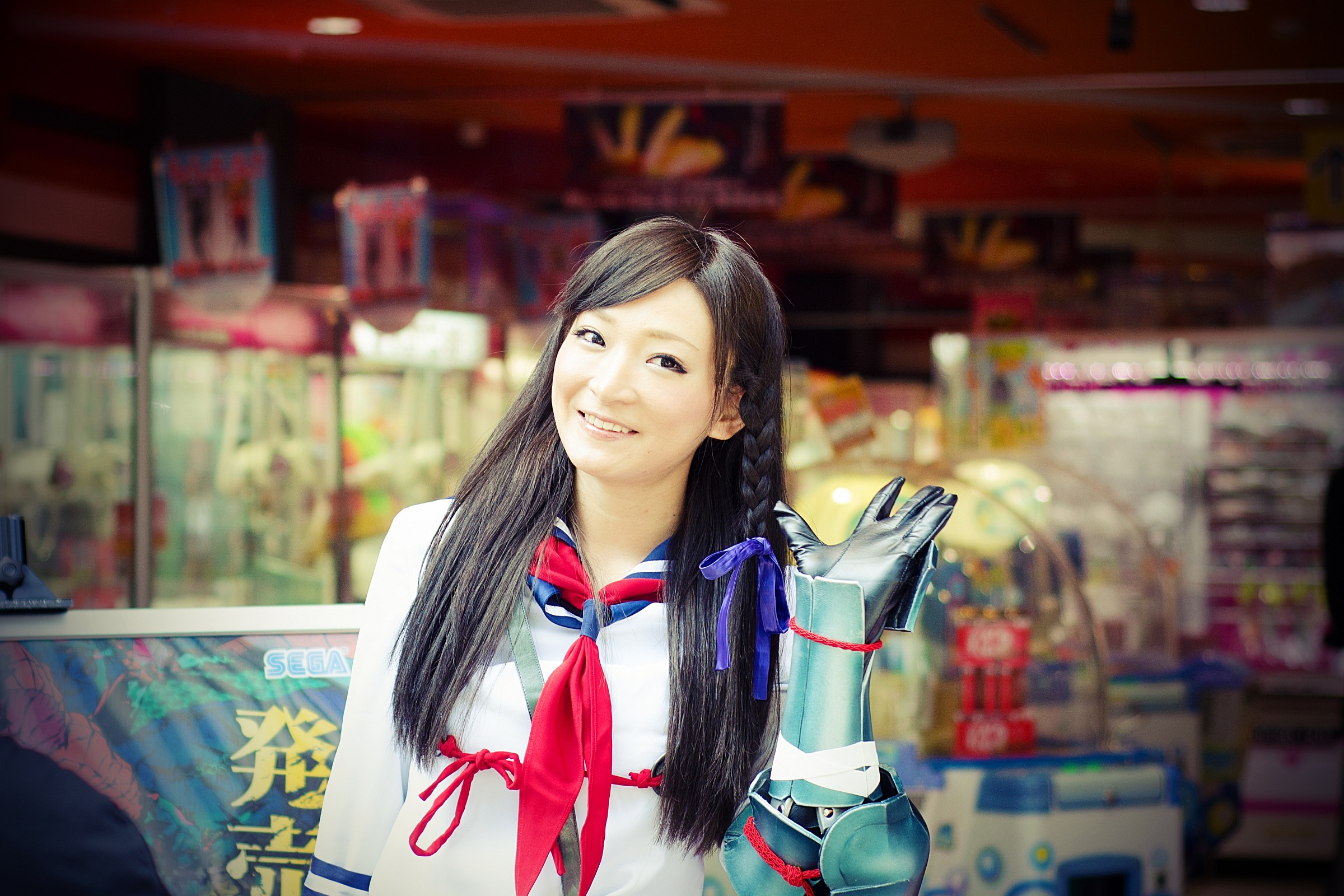 Cosplayer in Akihabara (Tokyo)