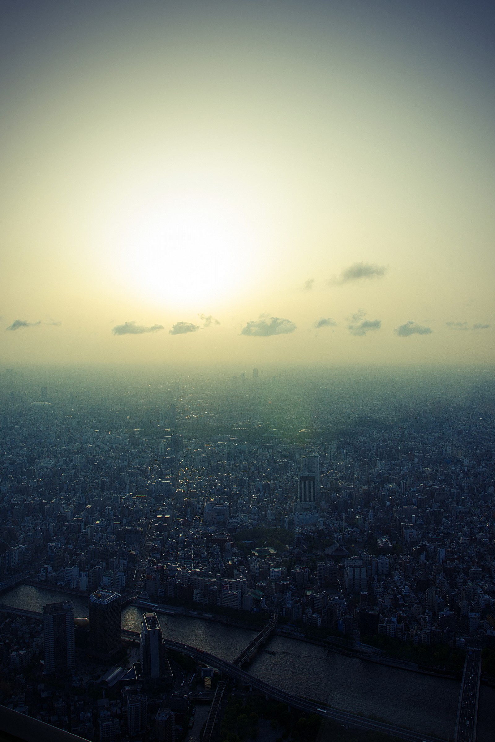 Tokyo skiline (from skytree 430mt)