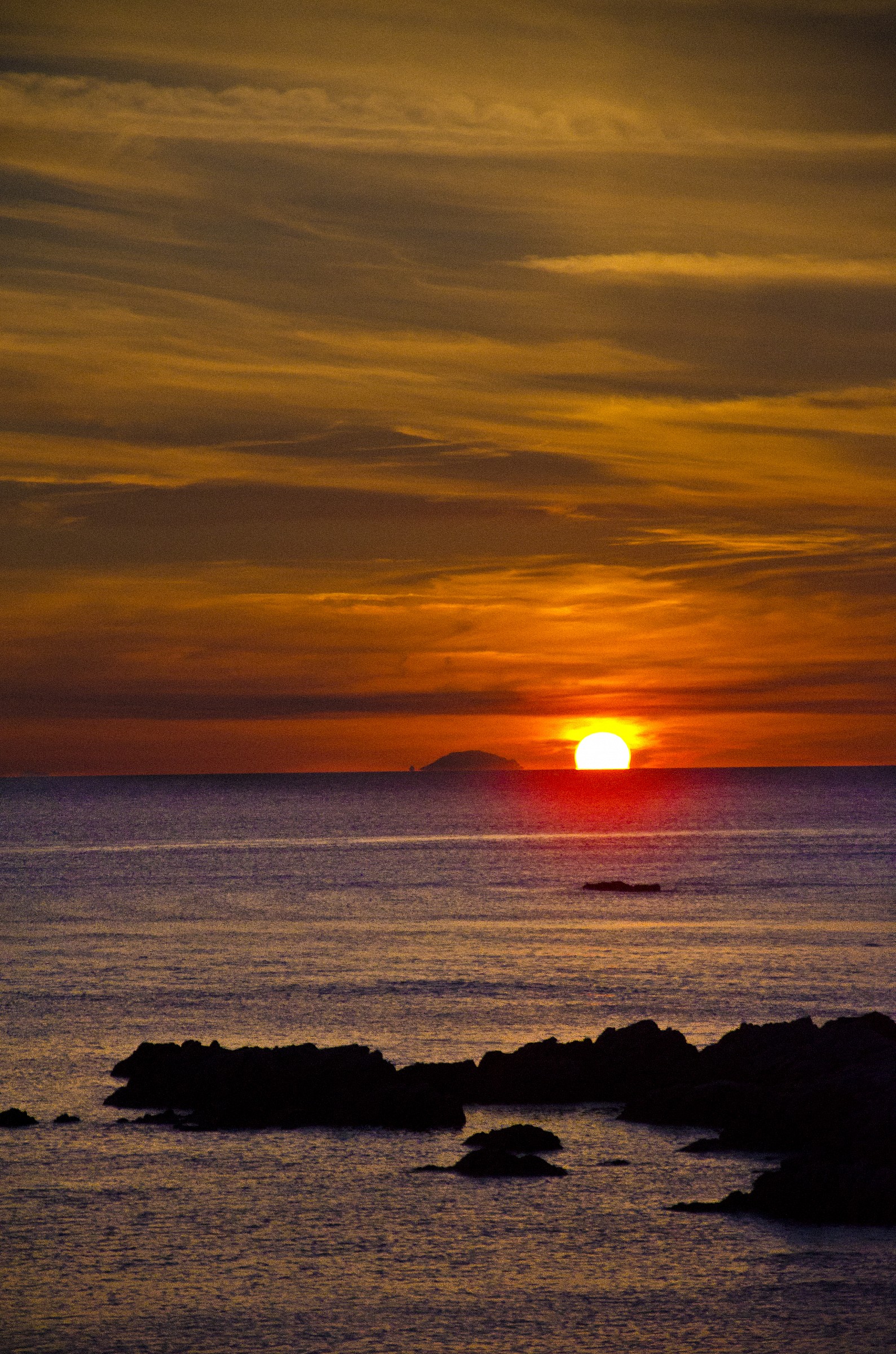 Tramonto in Calabria