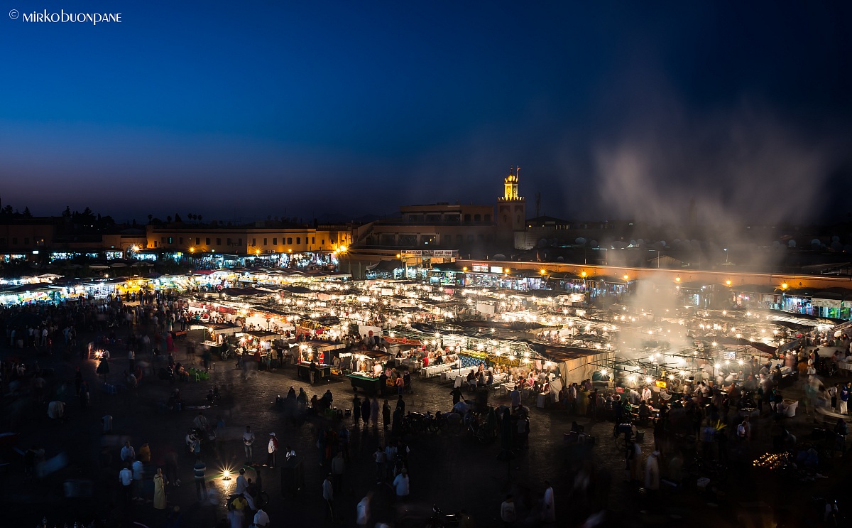 The beating heart of Marrakech (Jemaa el Fna)