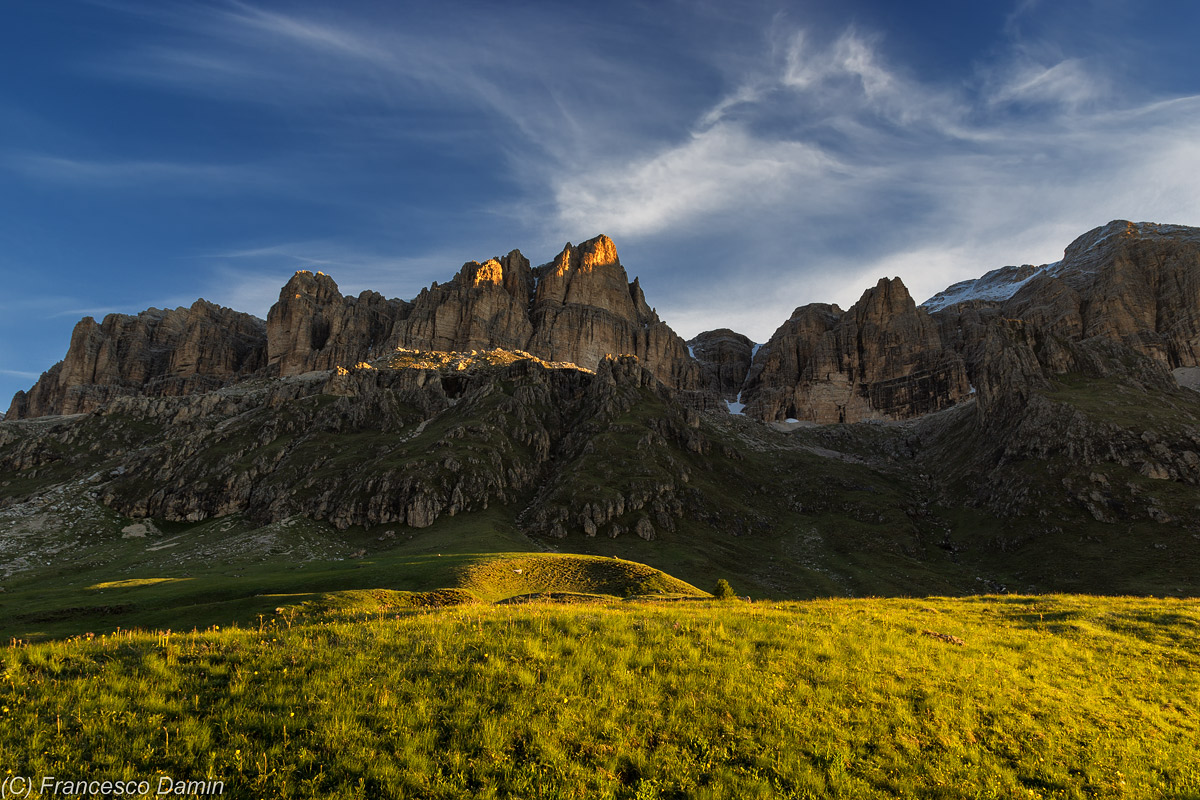 The first light of the sun