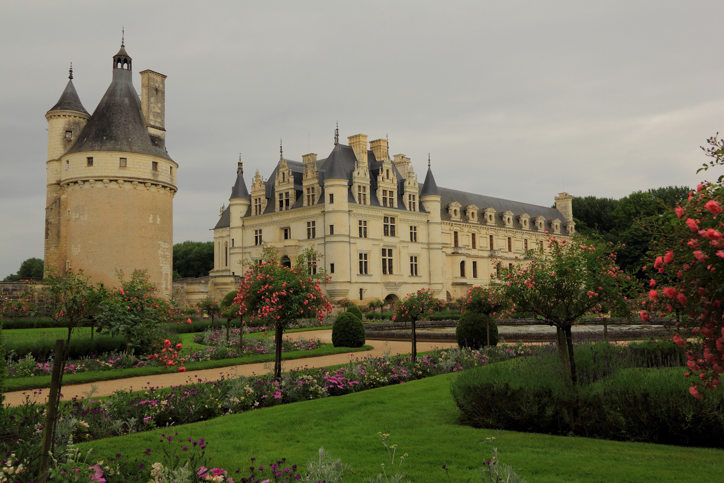 Les fleurs de Chenonceau