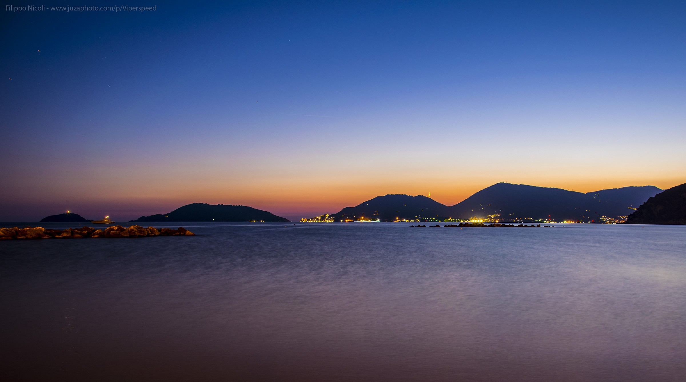 Sunset over Portovenere