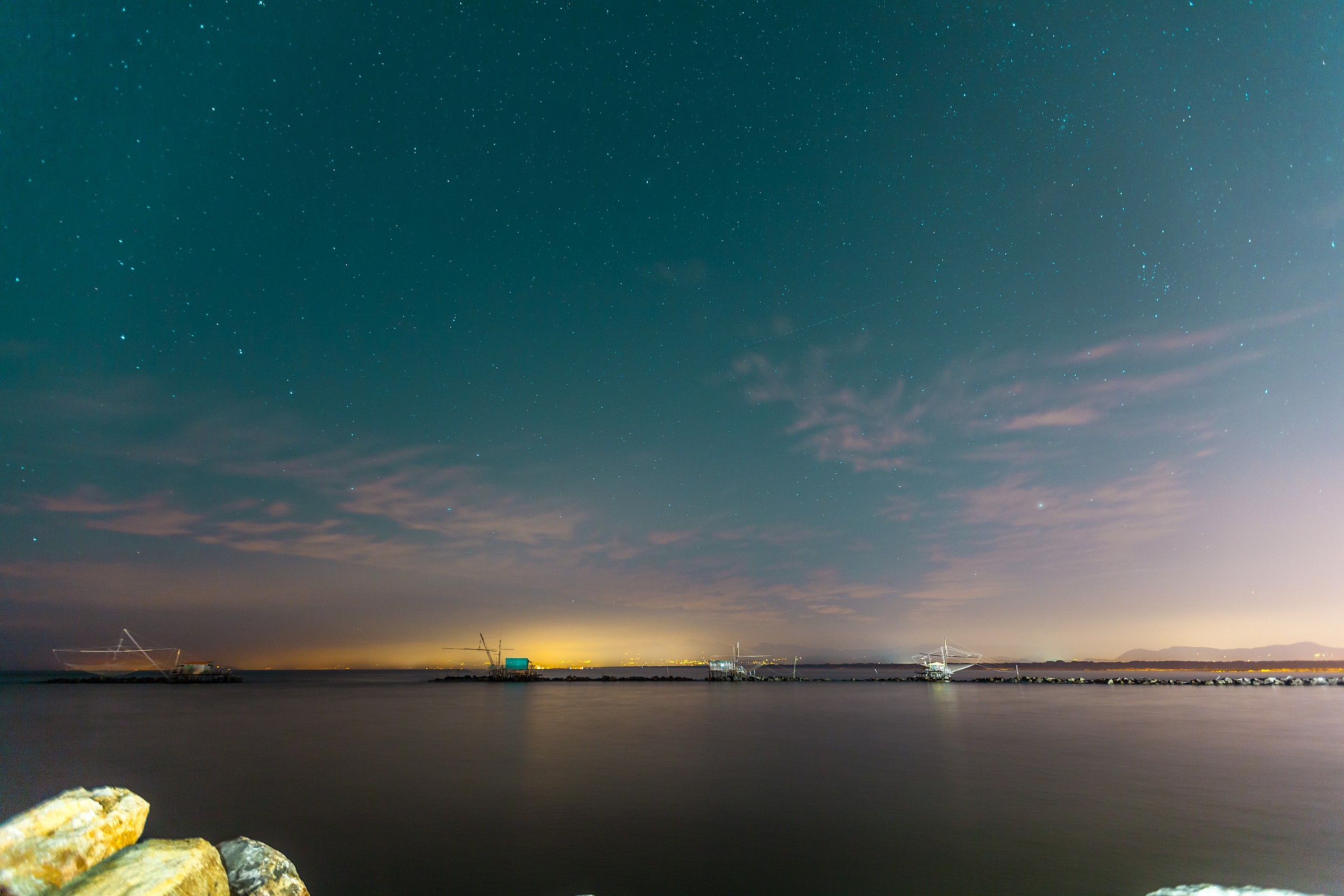 mouth of the river arno
