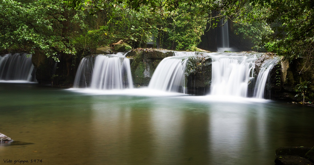 Monte Gelato waterfalls (Park veio)