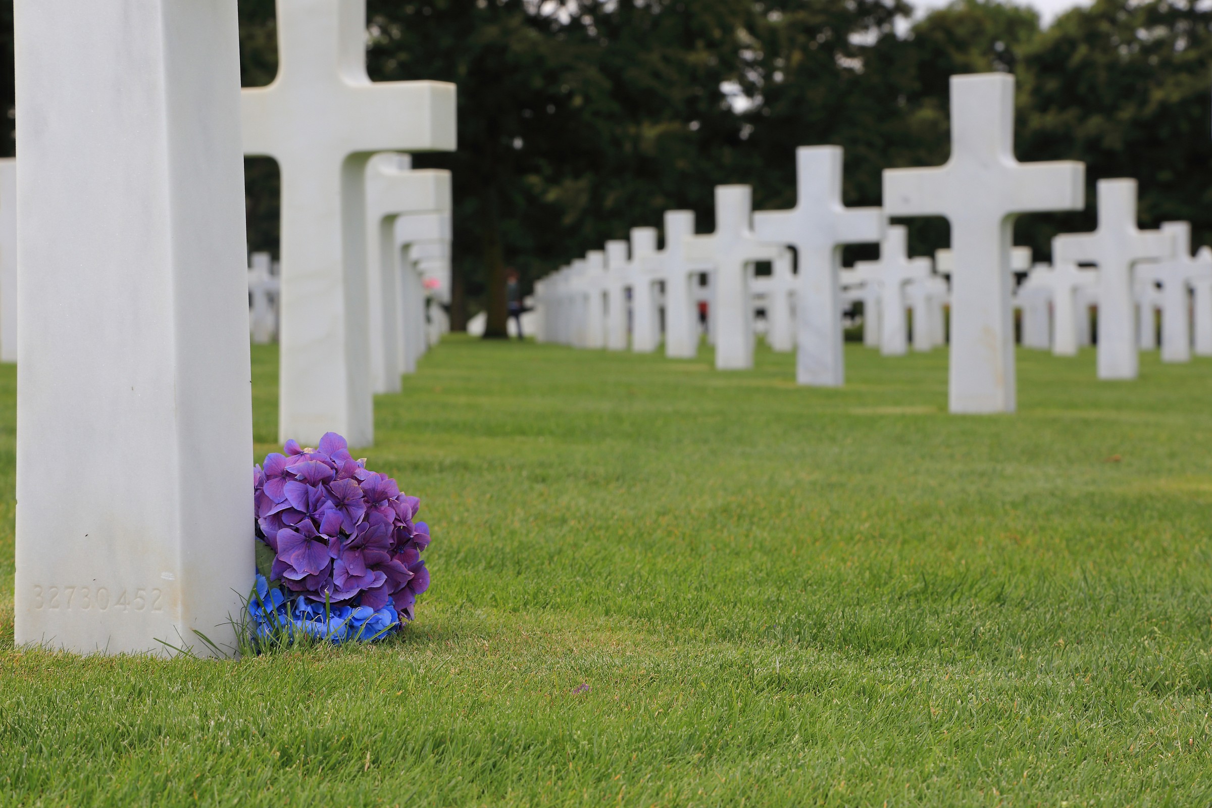 Normandy american military cemetery and memorial