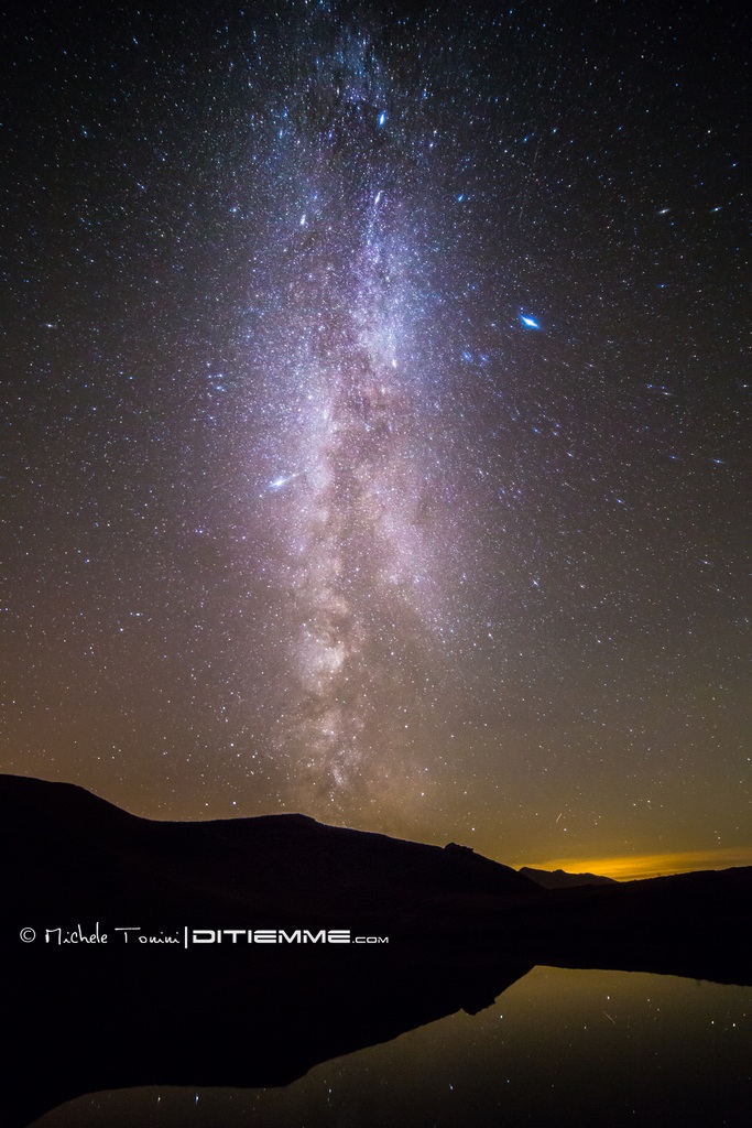 Via Lattea a Passo Rolle