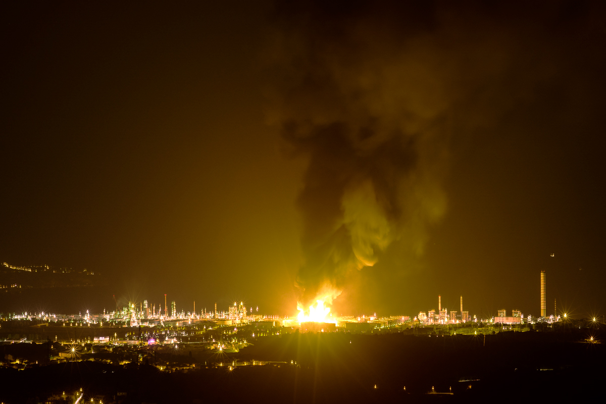 Milazzo Refinery Explosion