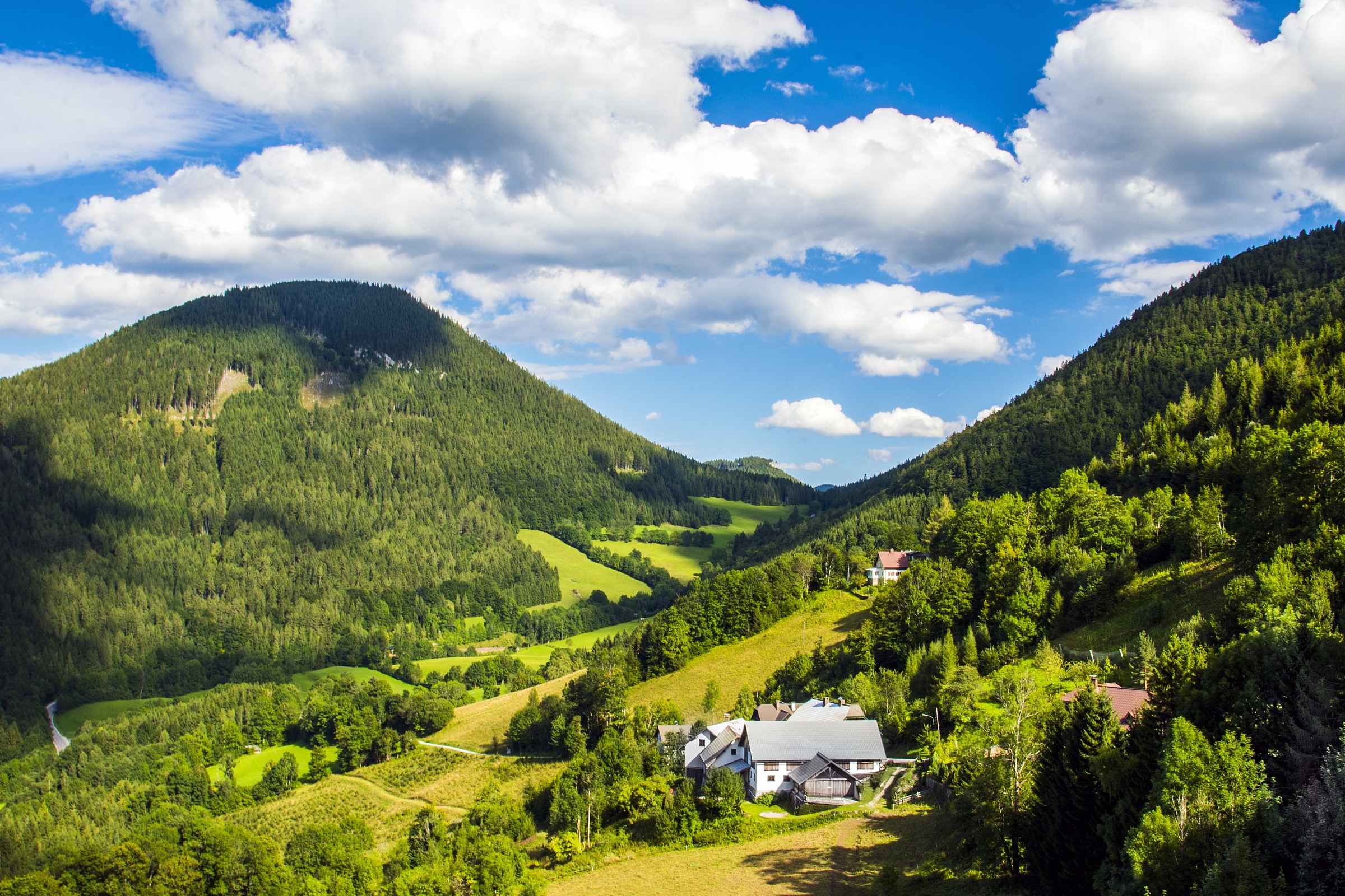 Paesaggio austriaco presso Annaberg