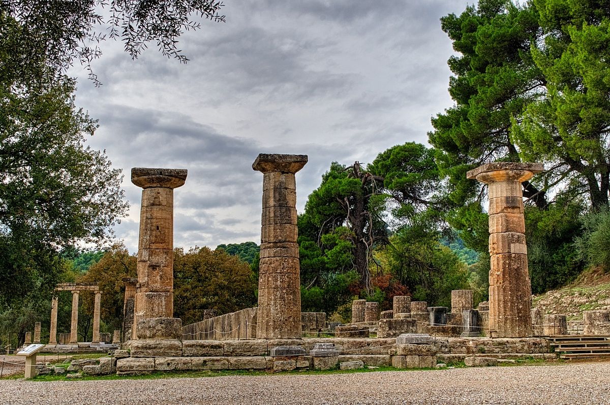Heraion ~ Tempio di Hera ~ Olimpia
