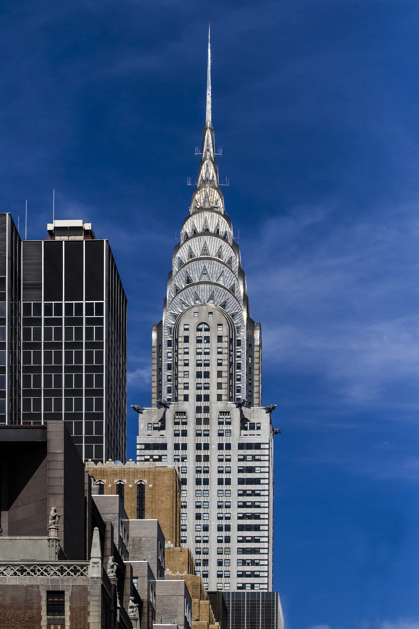 Chrysler Building visto dalla First Avenue