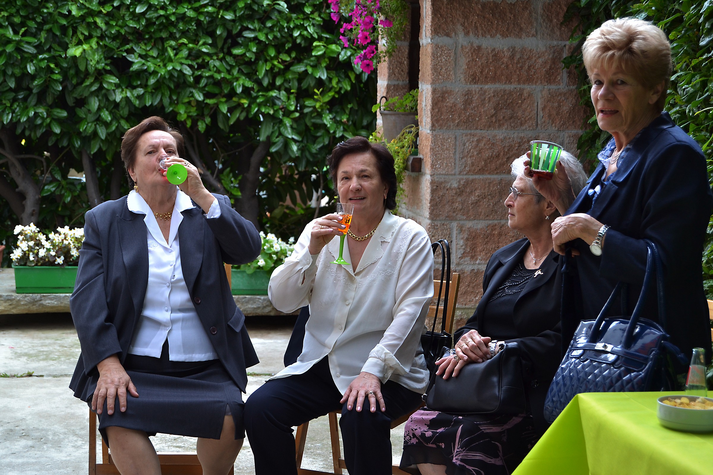 And let's have a drink!